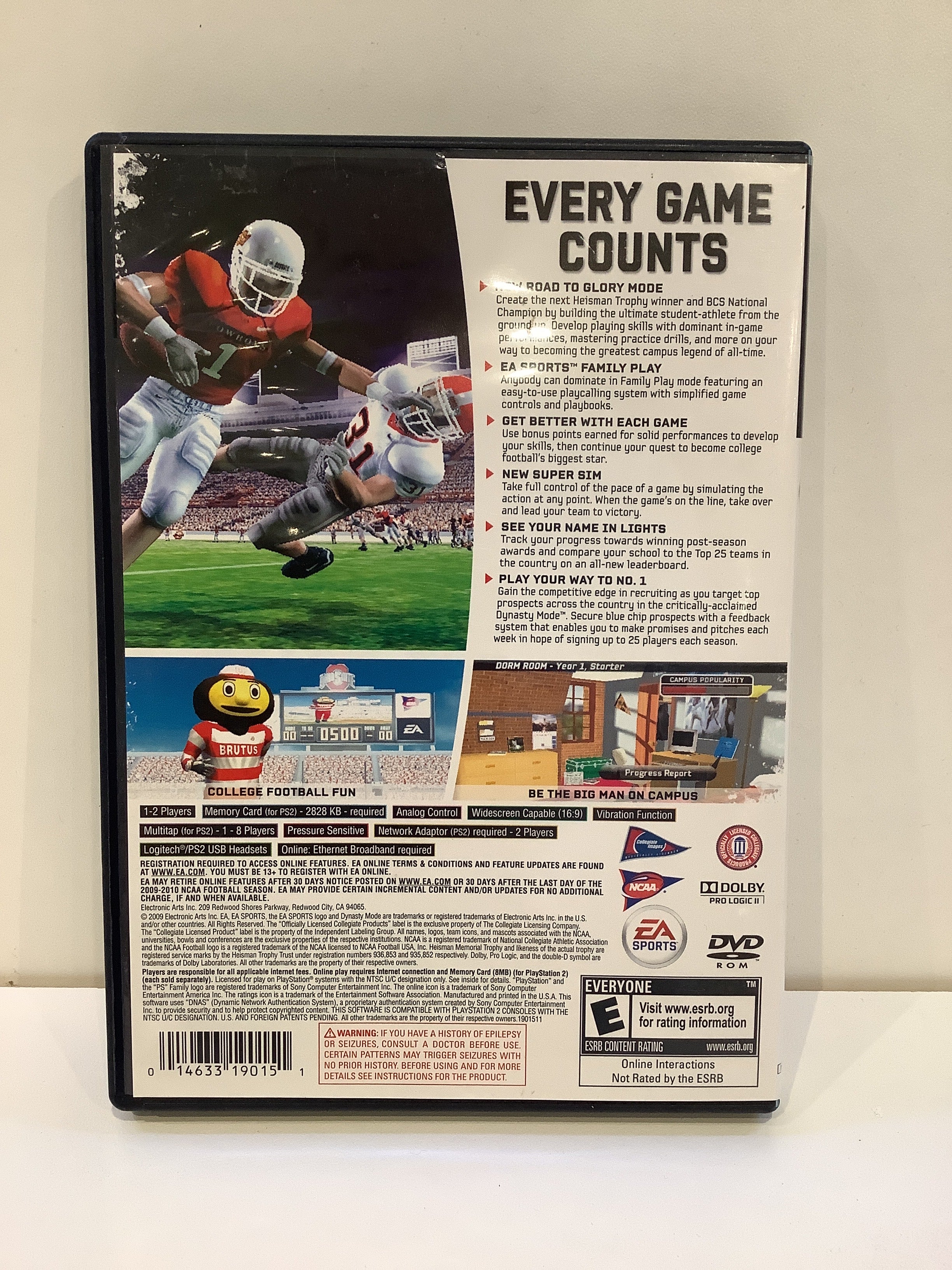 NCAA Football 10 - Playstation 2 - Image 2