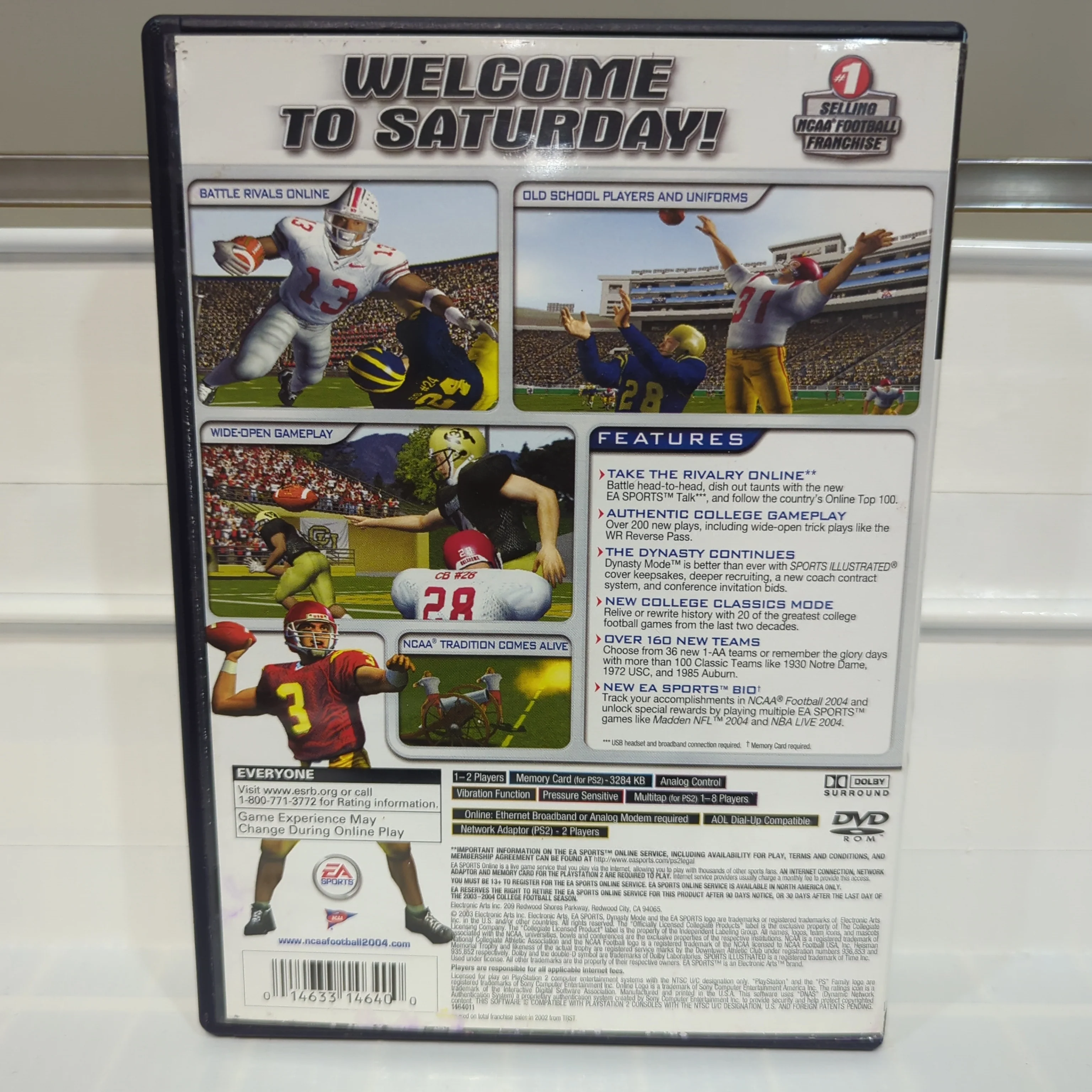NCAA Football 2004 - Playstation 2 - Image 2