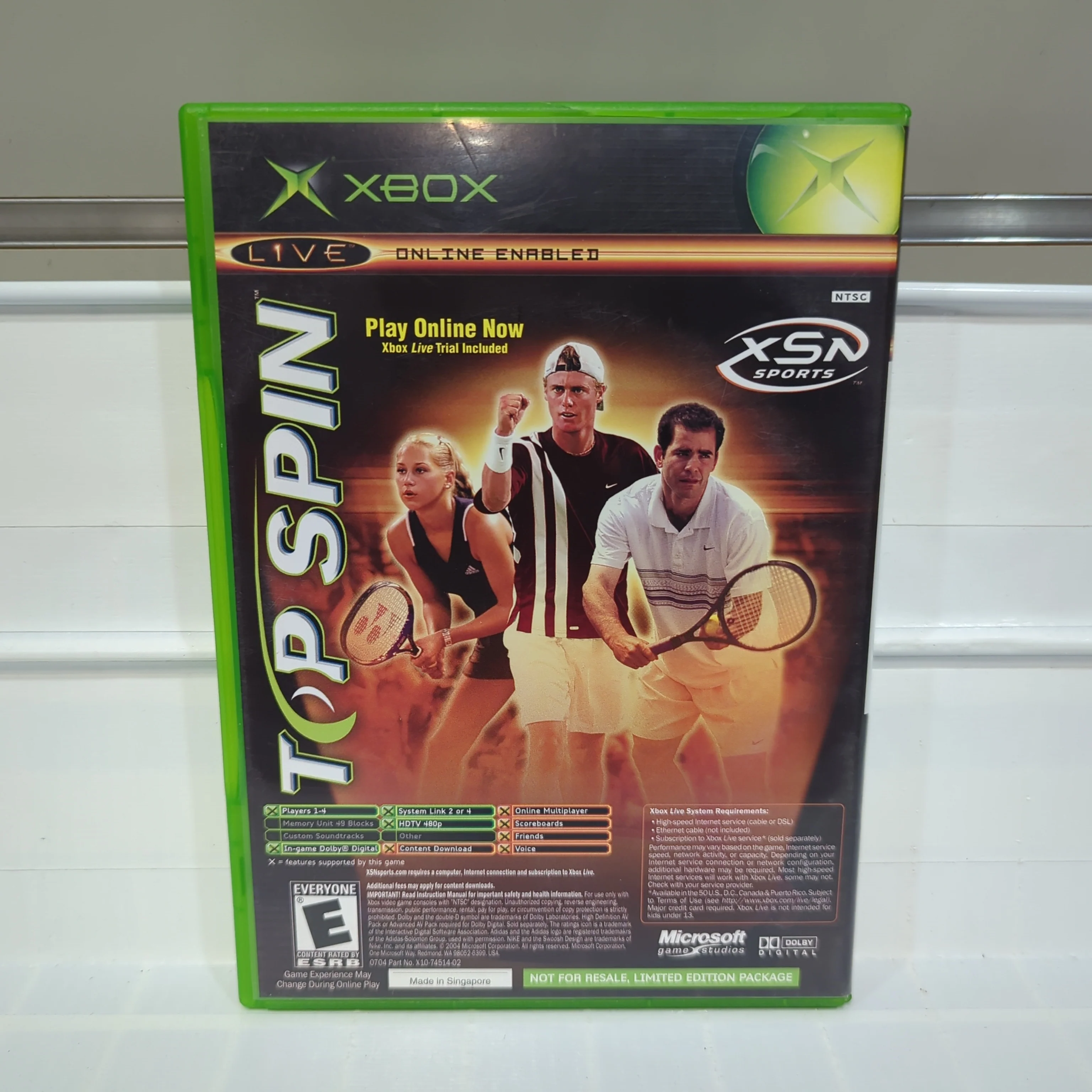 NCAA Football 2005 Top Spin Combo - Xbox - Image 2