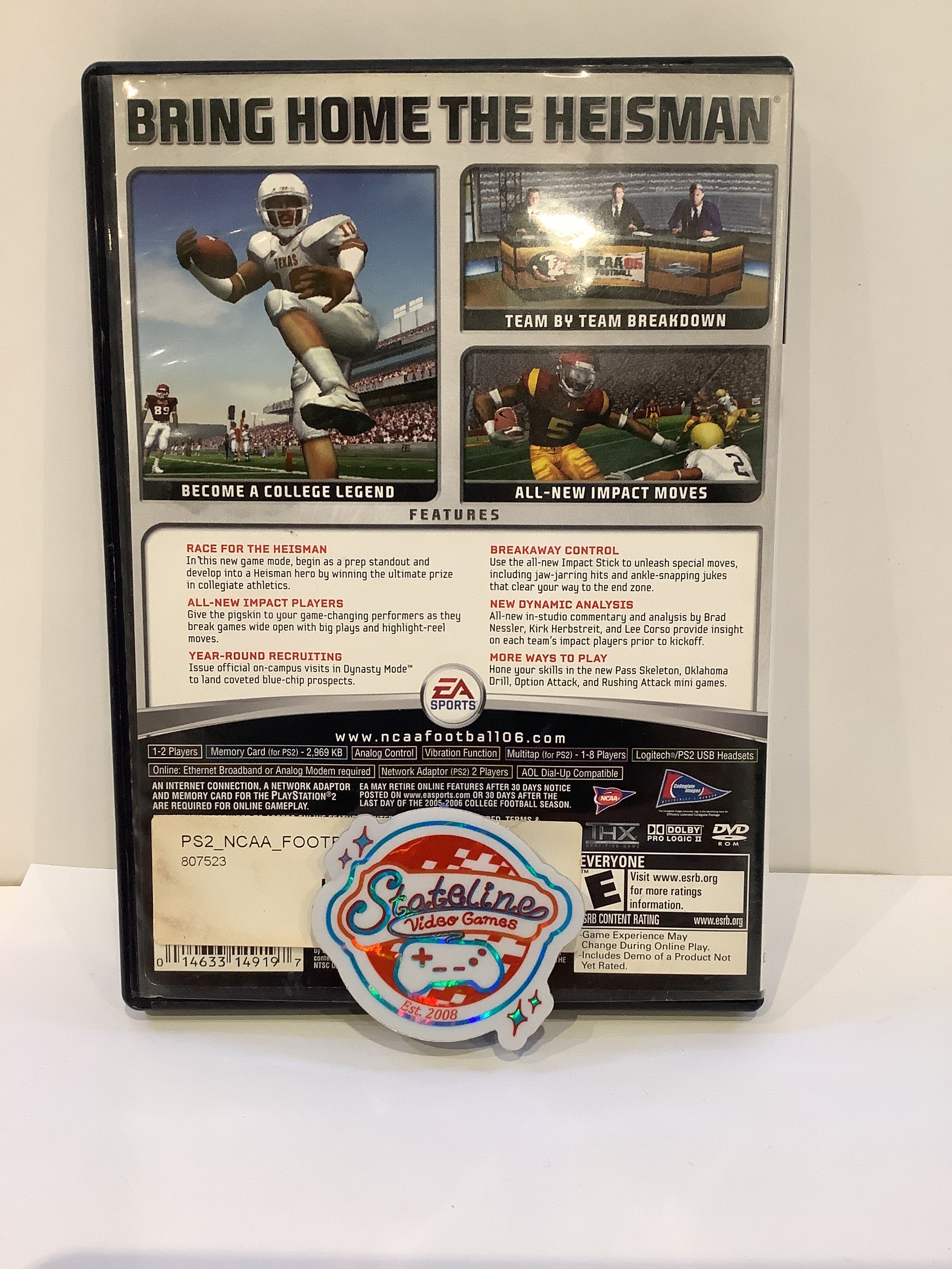 NCAA Football 2006 - Playstation 2 - Image 2