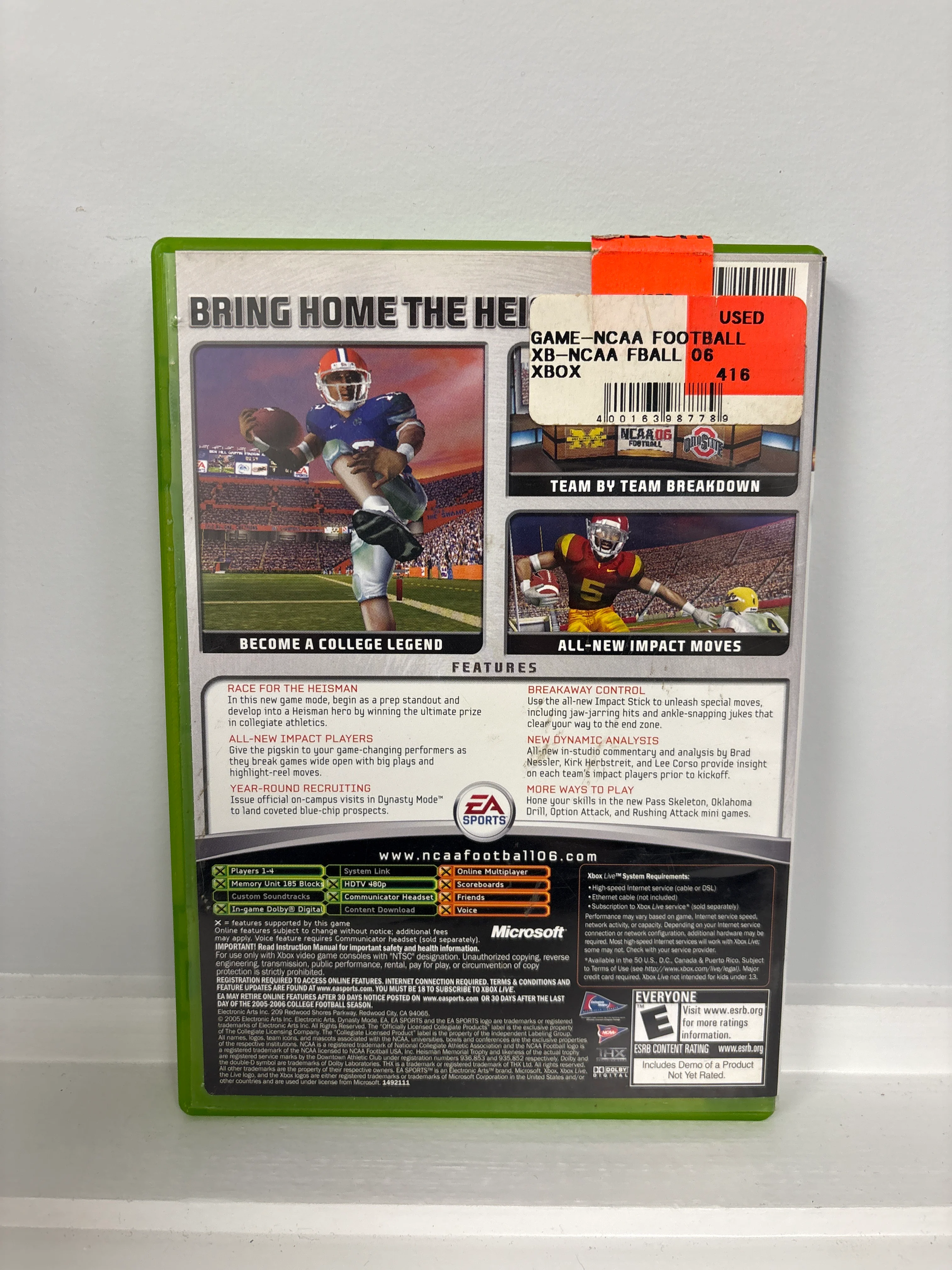 NCAA Football 2006 - Xbox - Image 2