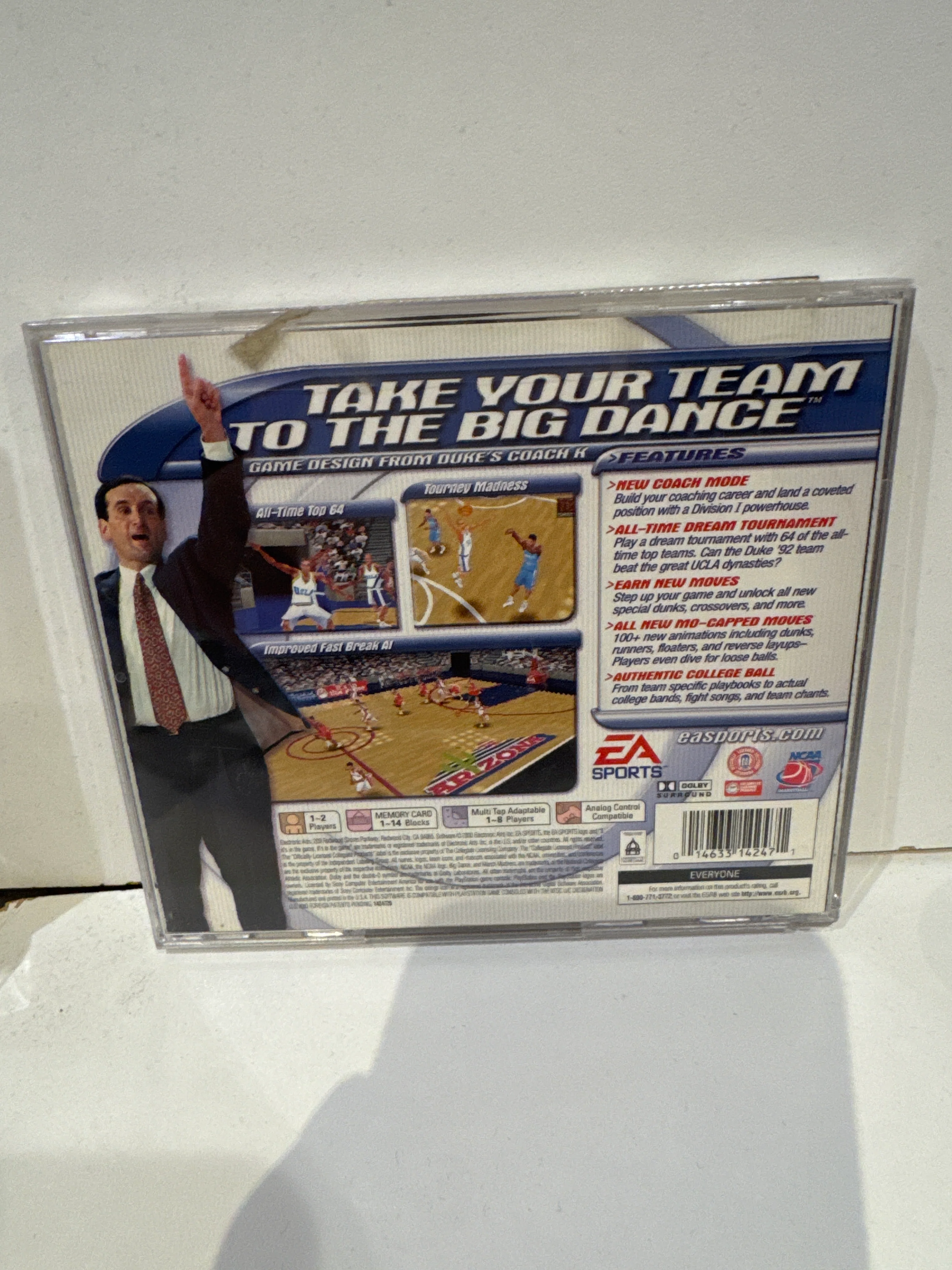 NCAA March Madness 2001 - Playstation - Image 2