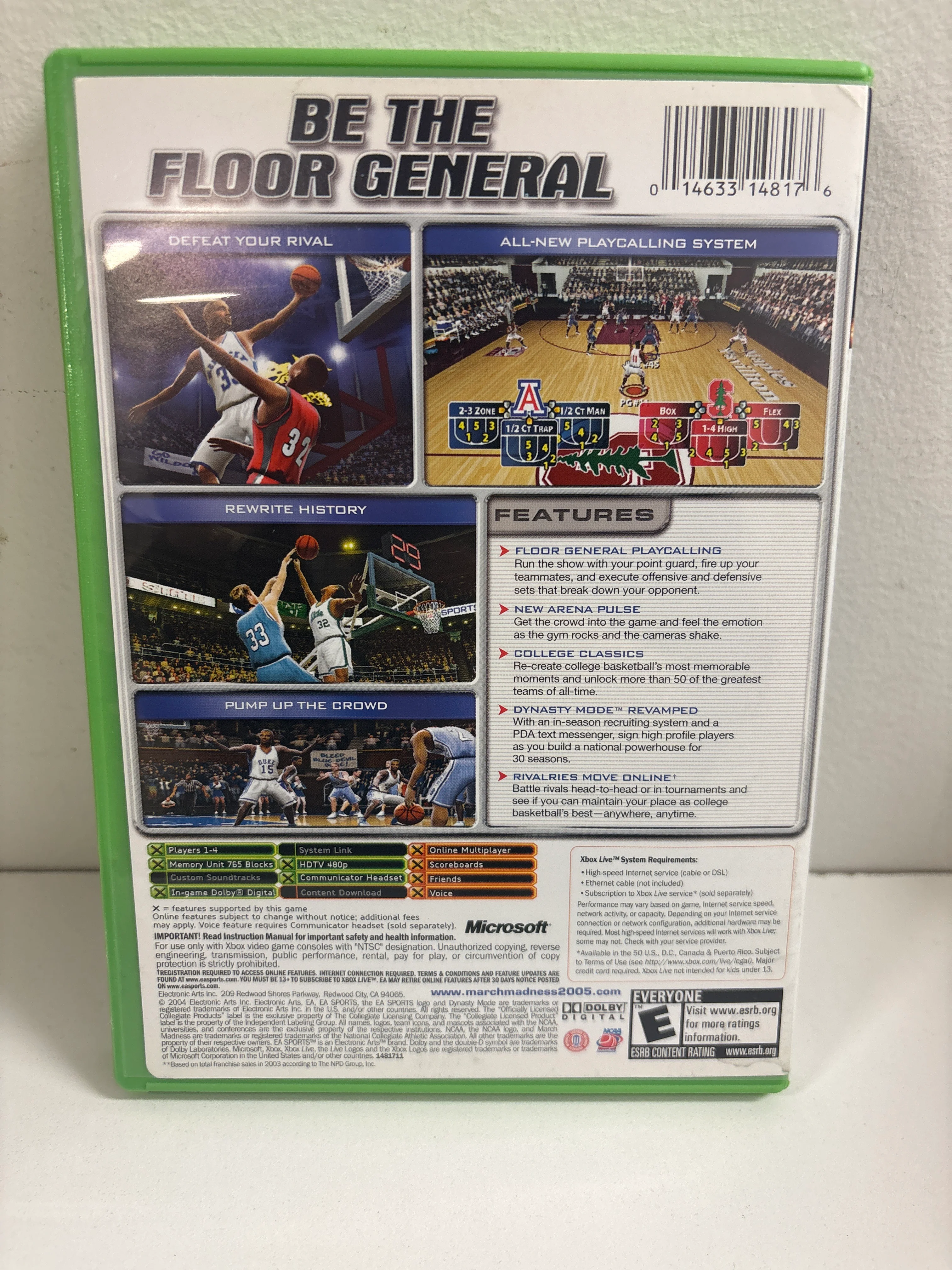 NCAA March Madness 2005 - Xbox - Image 2