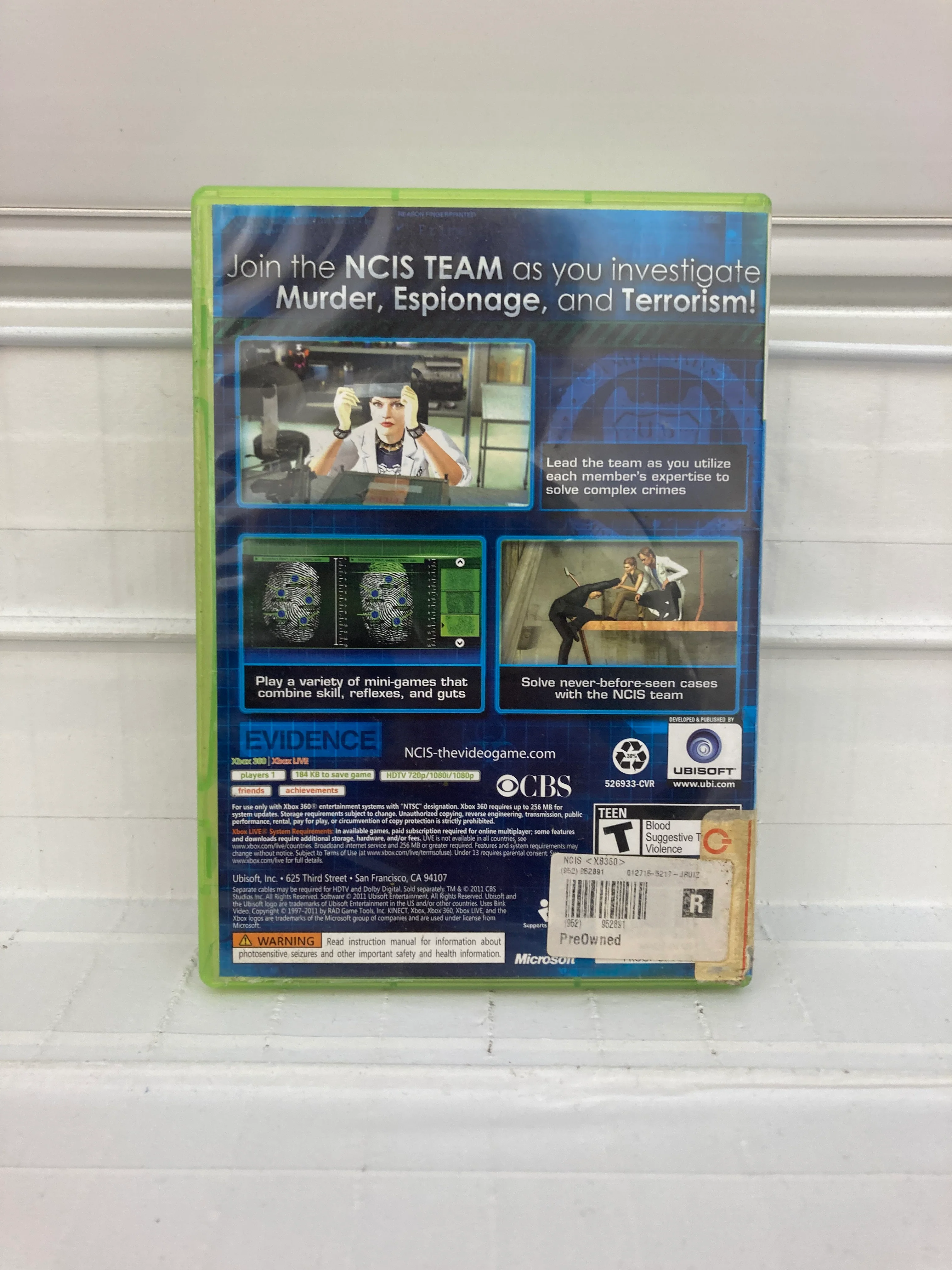 NCIS - Xbox 360 - Image 2