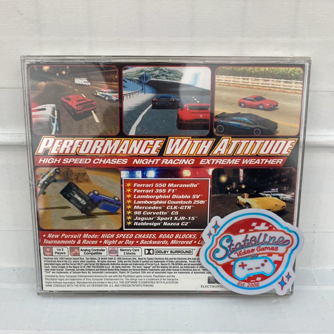 Need for Speed 3 Hot Pursuit - Playstation - Image 2