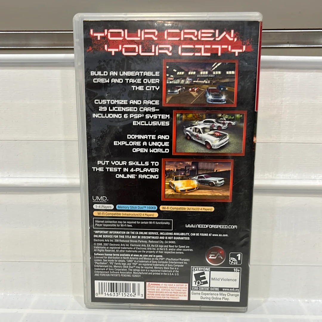 Need For Speed Carbon Own The City [Greatest Hits] - PSP - Image 2