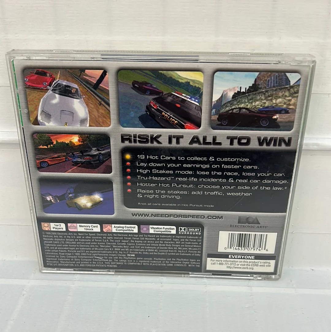 Need for Speed High Stakes [Greatest Hits] - Playstation - Image 2
