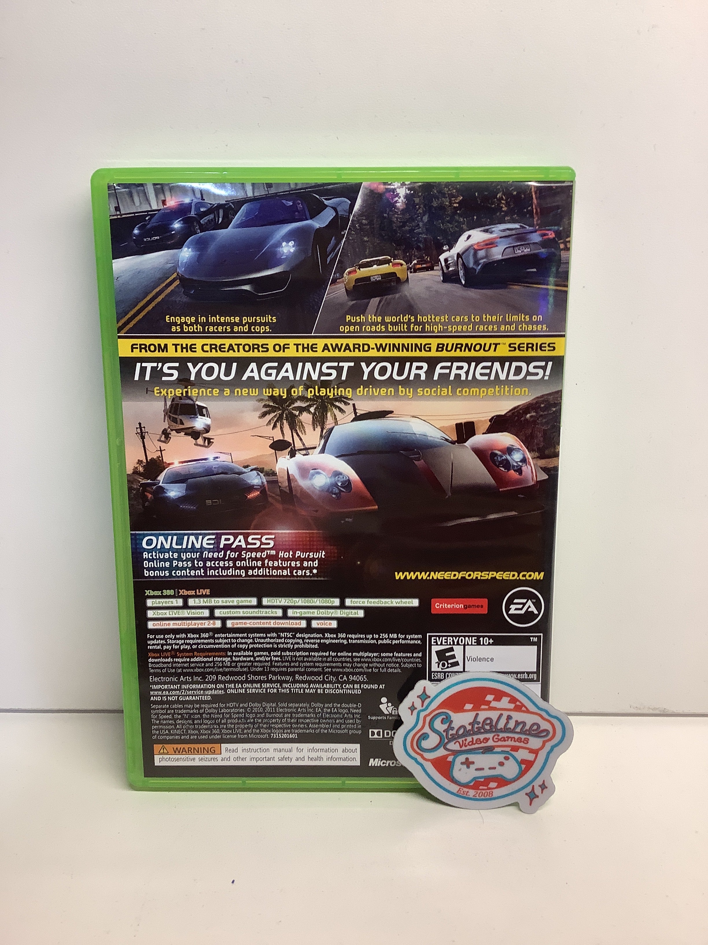Need For Speed: Hot Pursuit [Platinum Hits] - Xbox 360 - Image 2