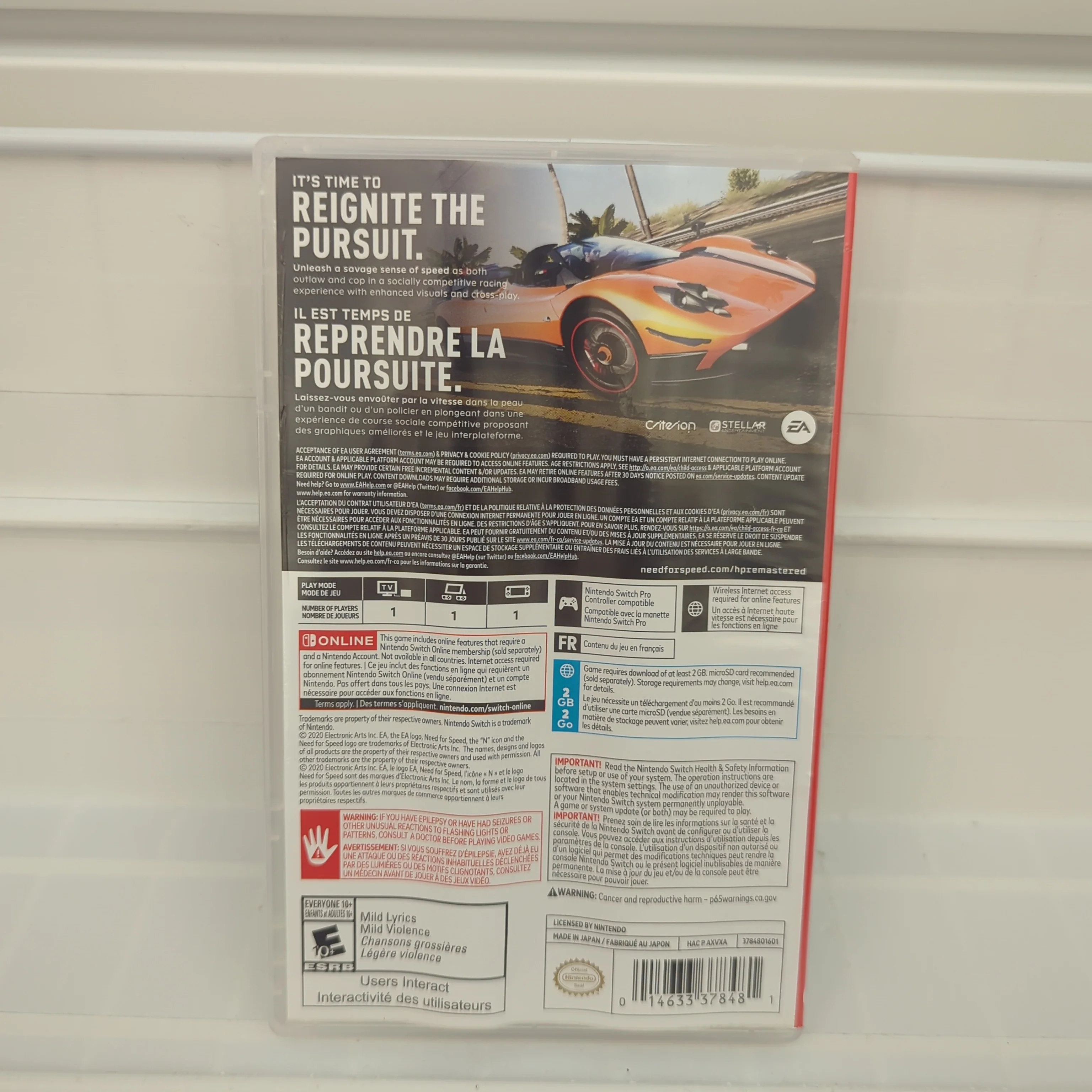 Need for Speed: Hot Pursuit Remastered - Nintendo Switch - Image 2