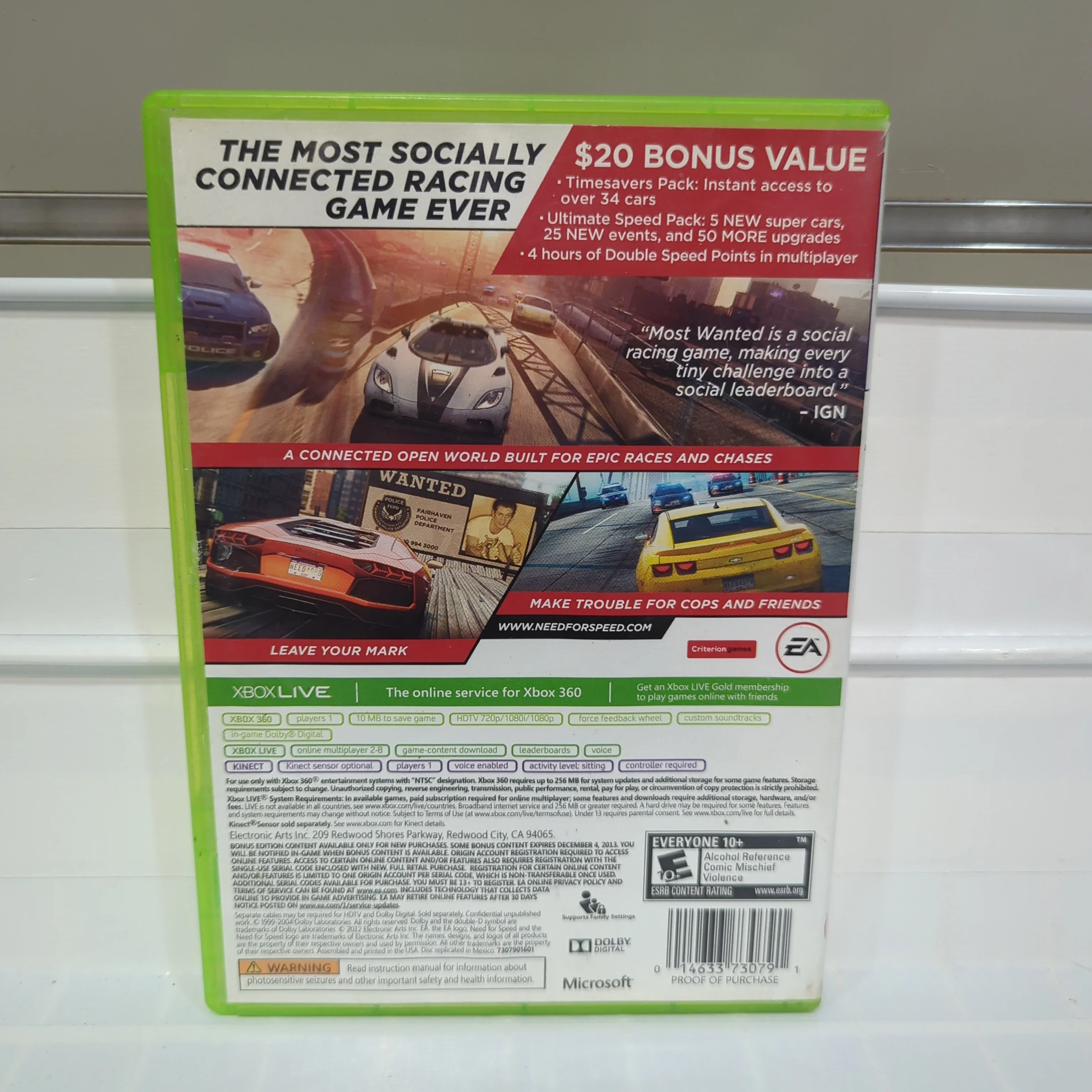 Need for Speed Most Wanted [2012] - Xbox 360 - Image 2