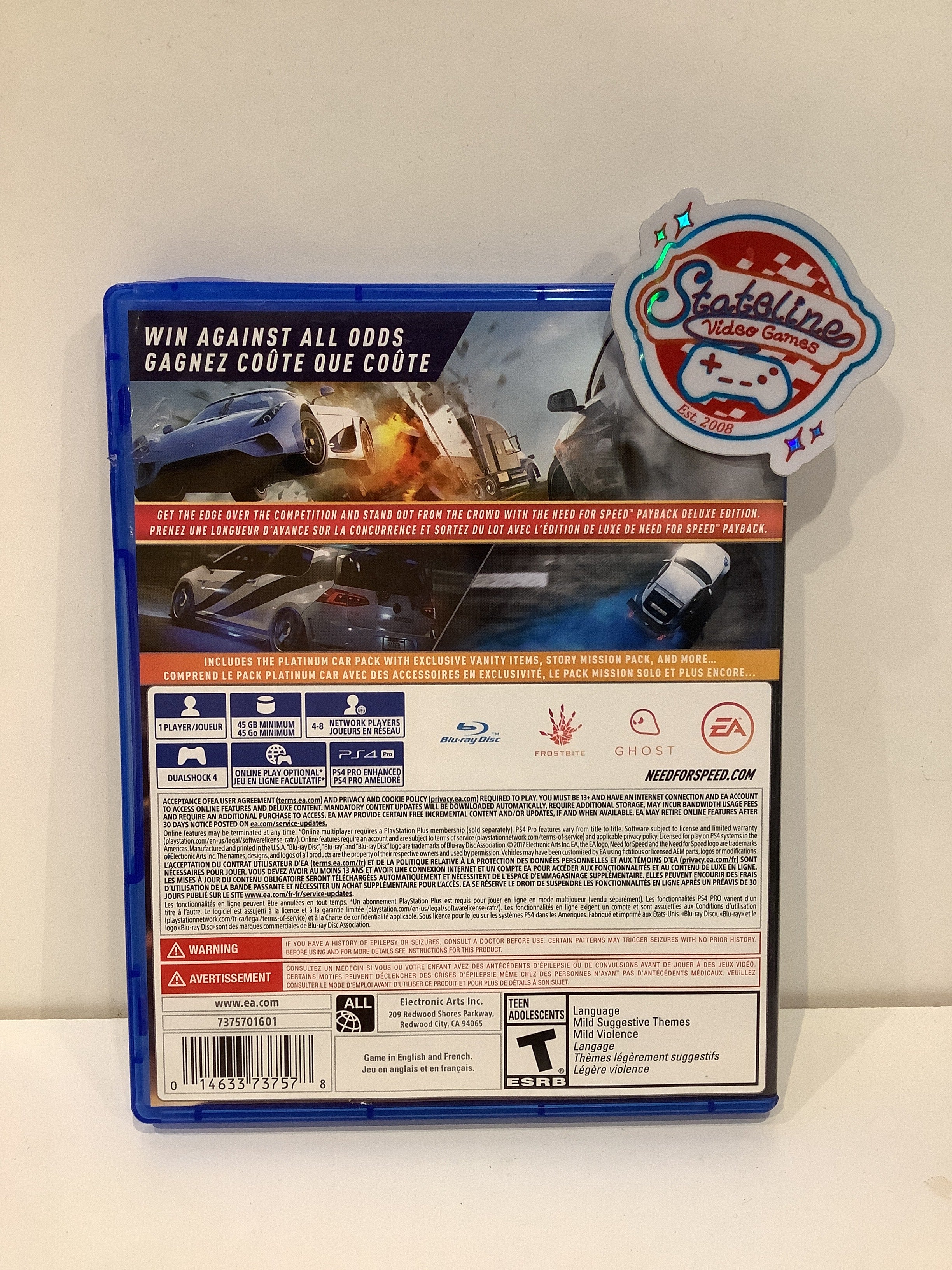 Need for Speed Payback [Deluxe Edition] - Playstation 4 - Image 2