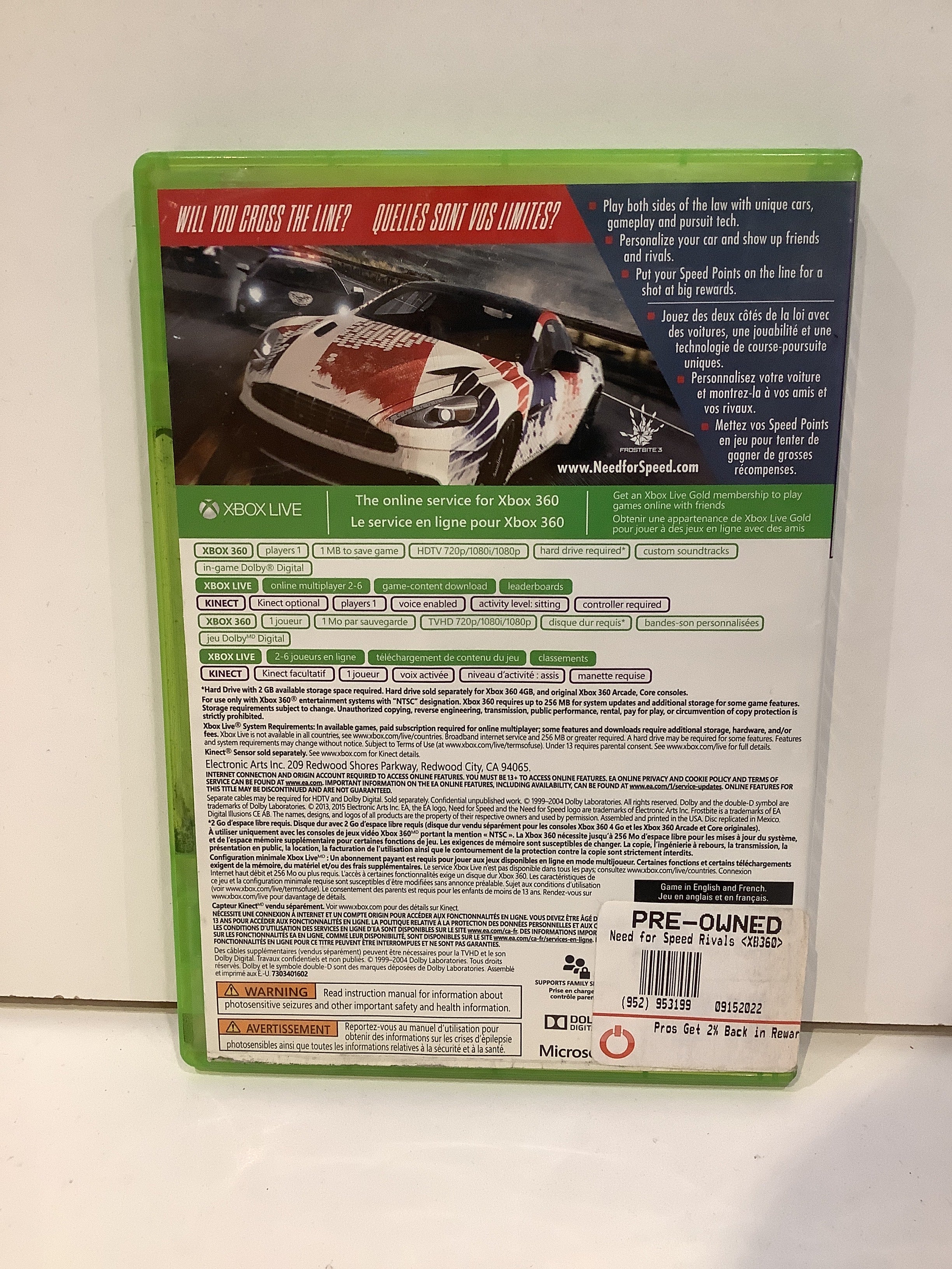 Need for Speed Rivals [Platinum Hits] - Xbox 360 - Image 2