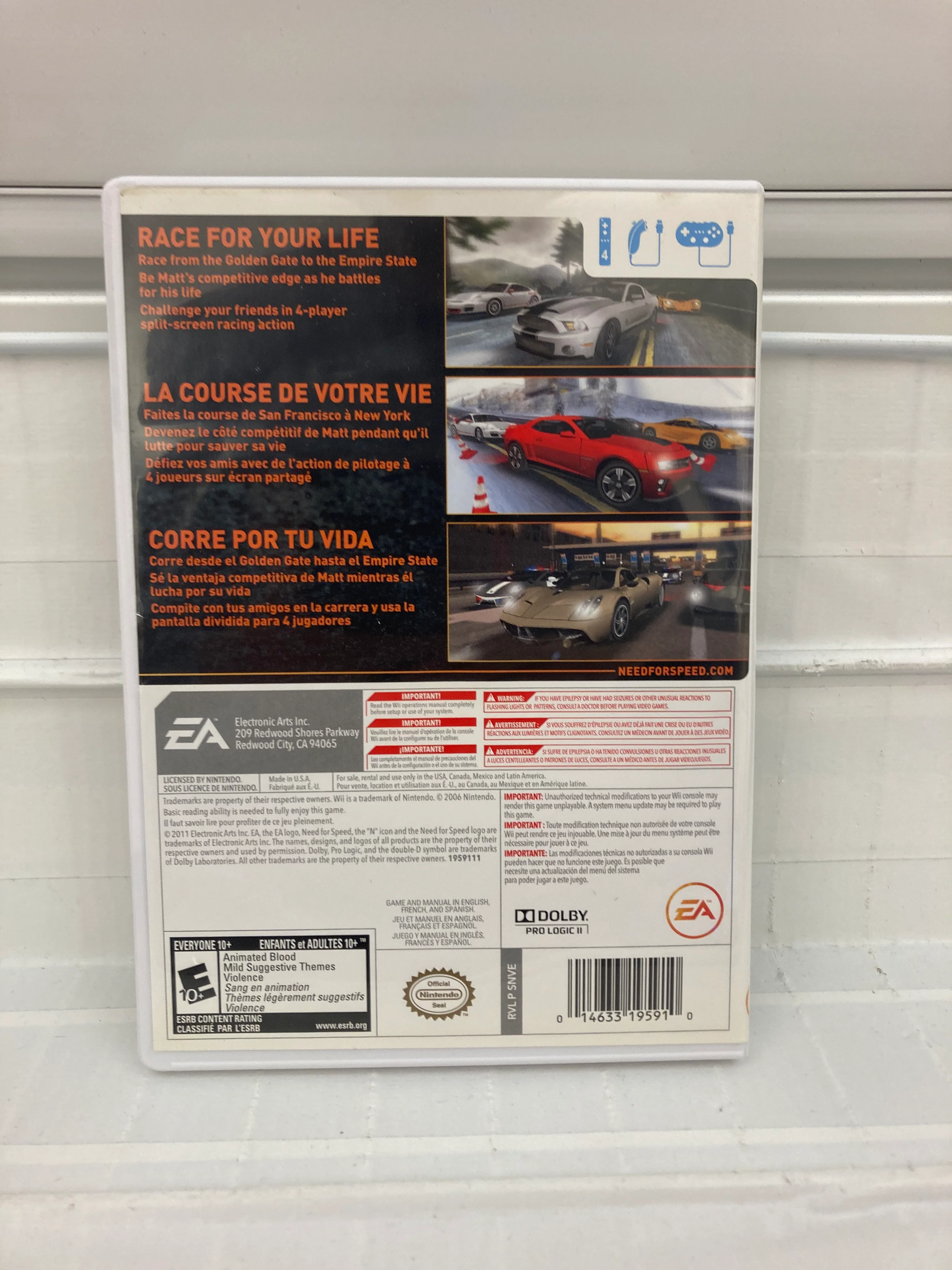 Need For Speed: The Run - Wii - Image 2