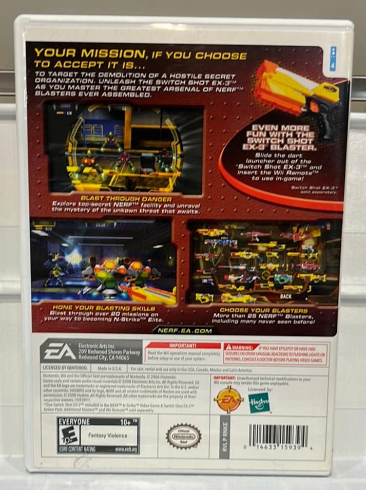 NERF N-Strike (game only) - Wii - Image 2