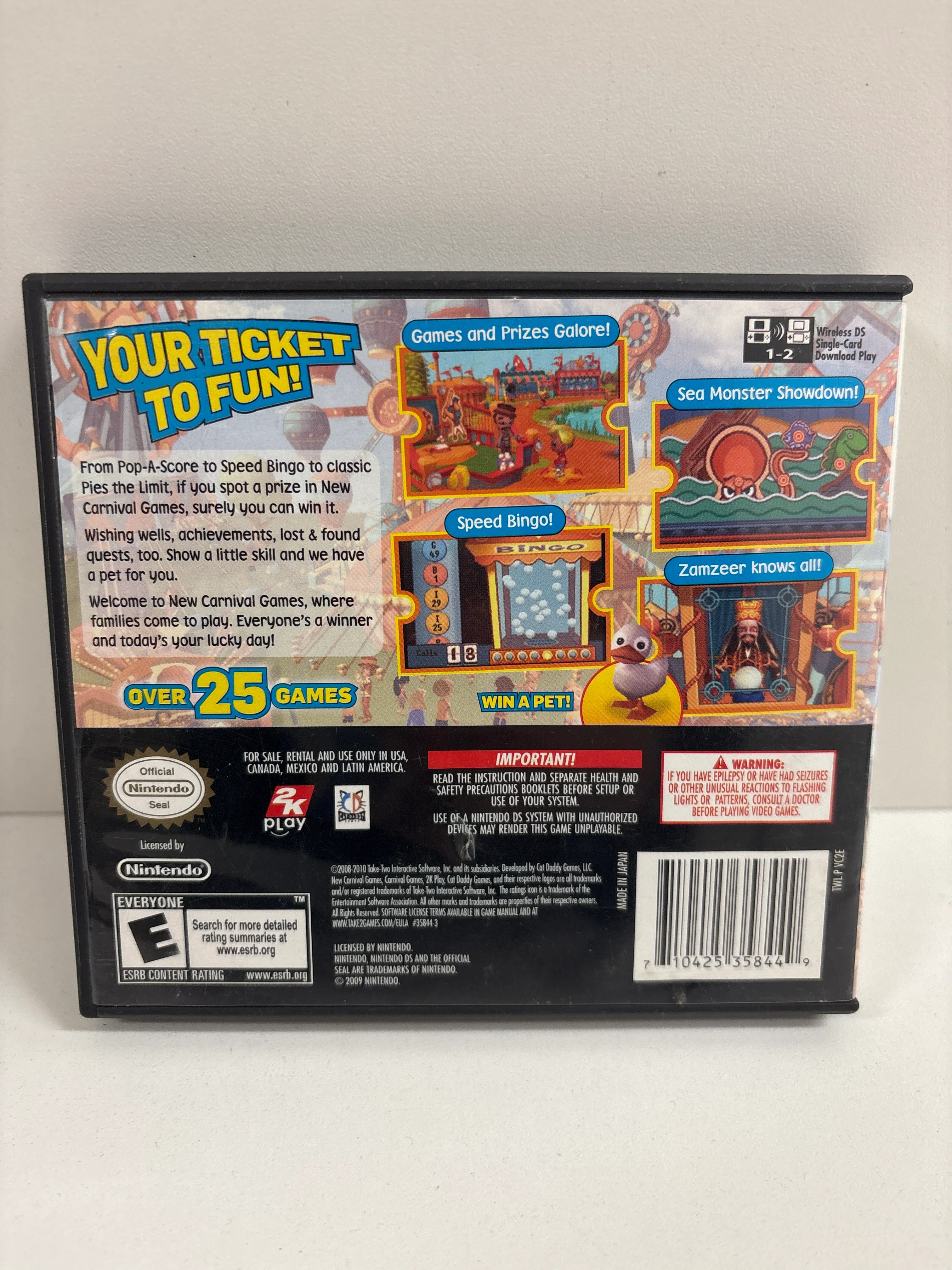 New Carnival Games - Nintendo DS - Image 2