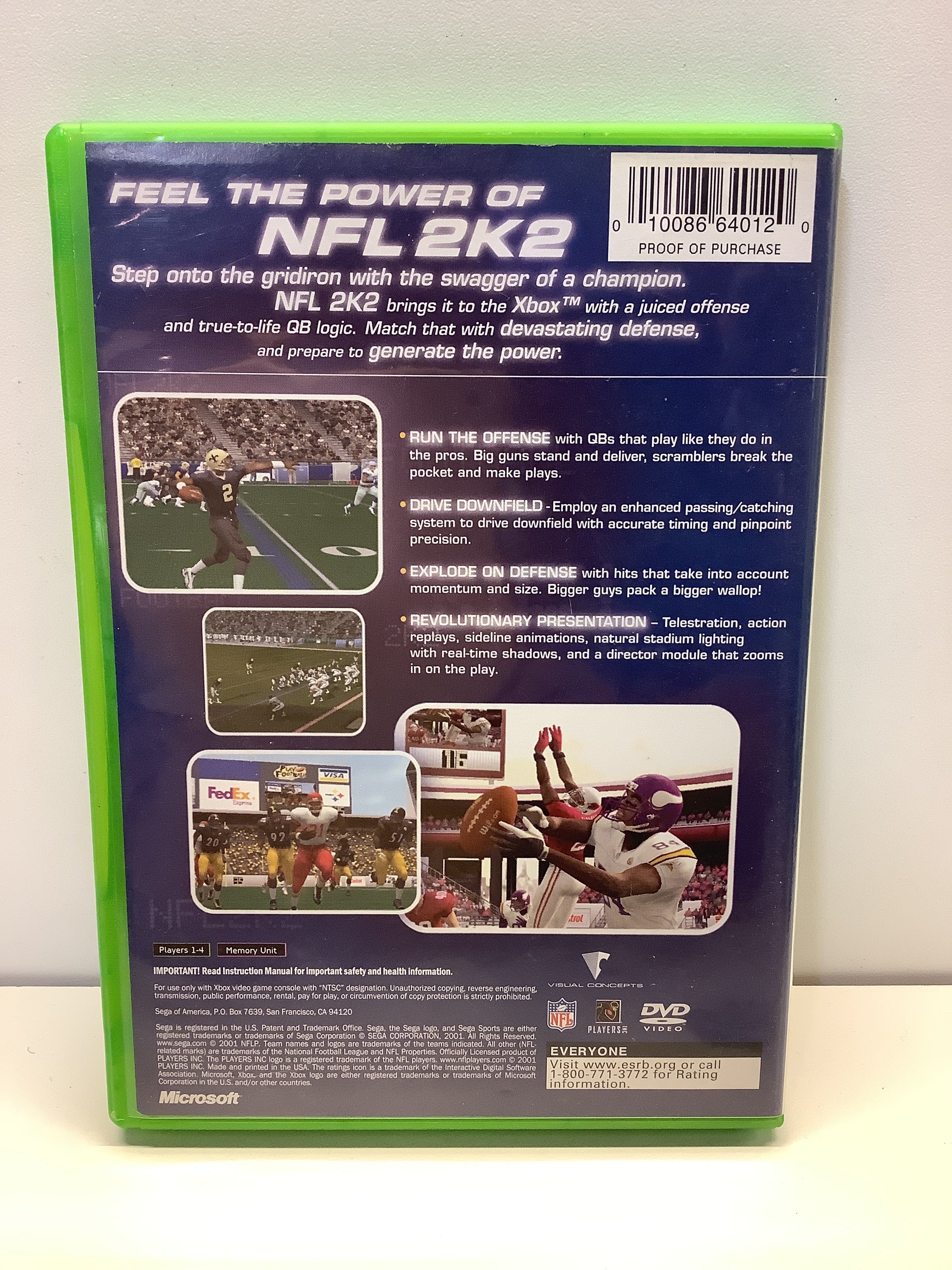 NFL 2K2 - Xbox - Image 2