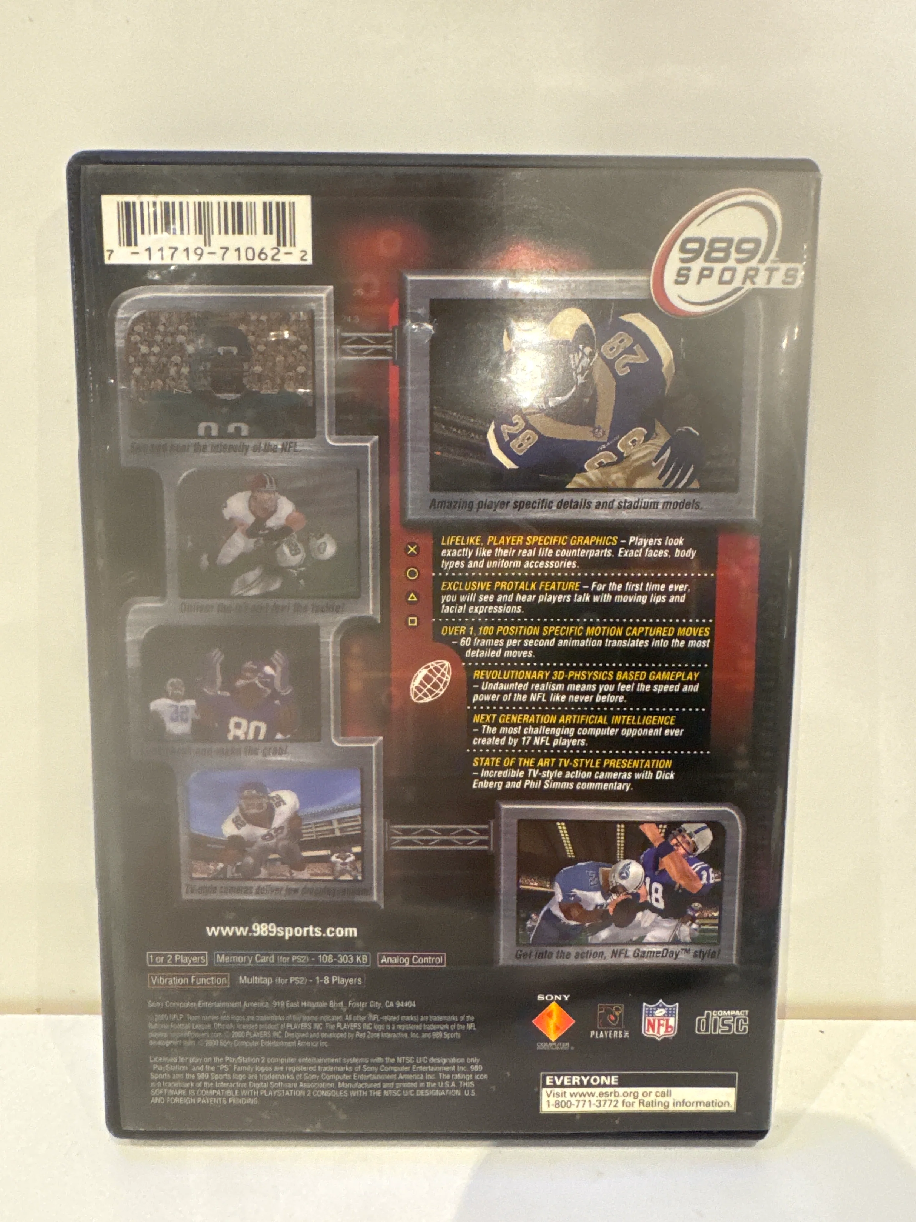 NFL GameDay 2001 - Playstation 2 - Image 2