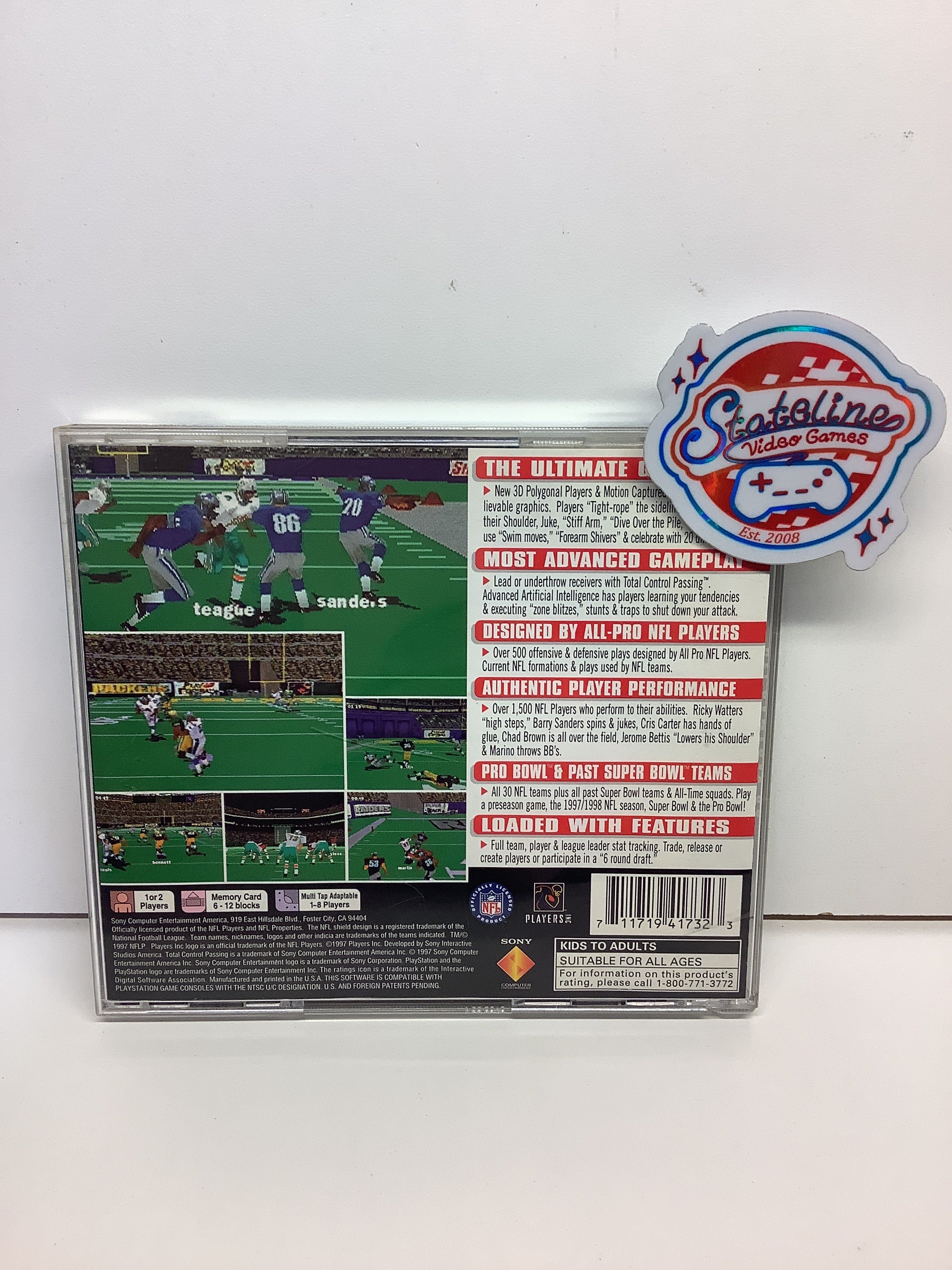 NFL GameDay 98 - Playstation - Image 2