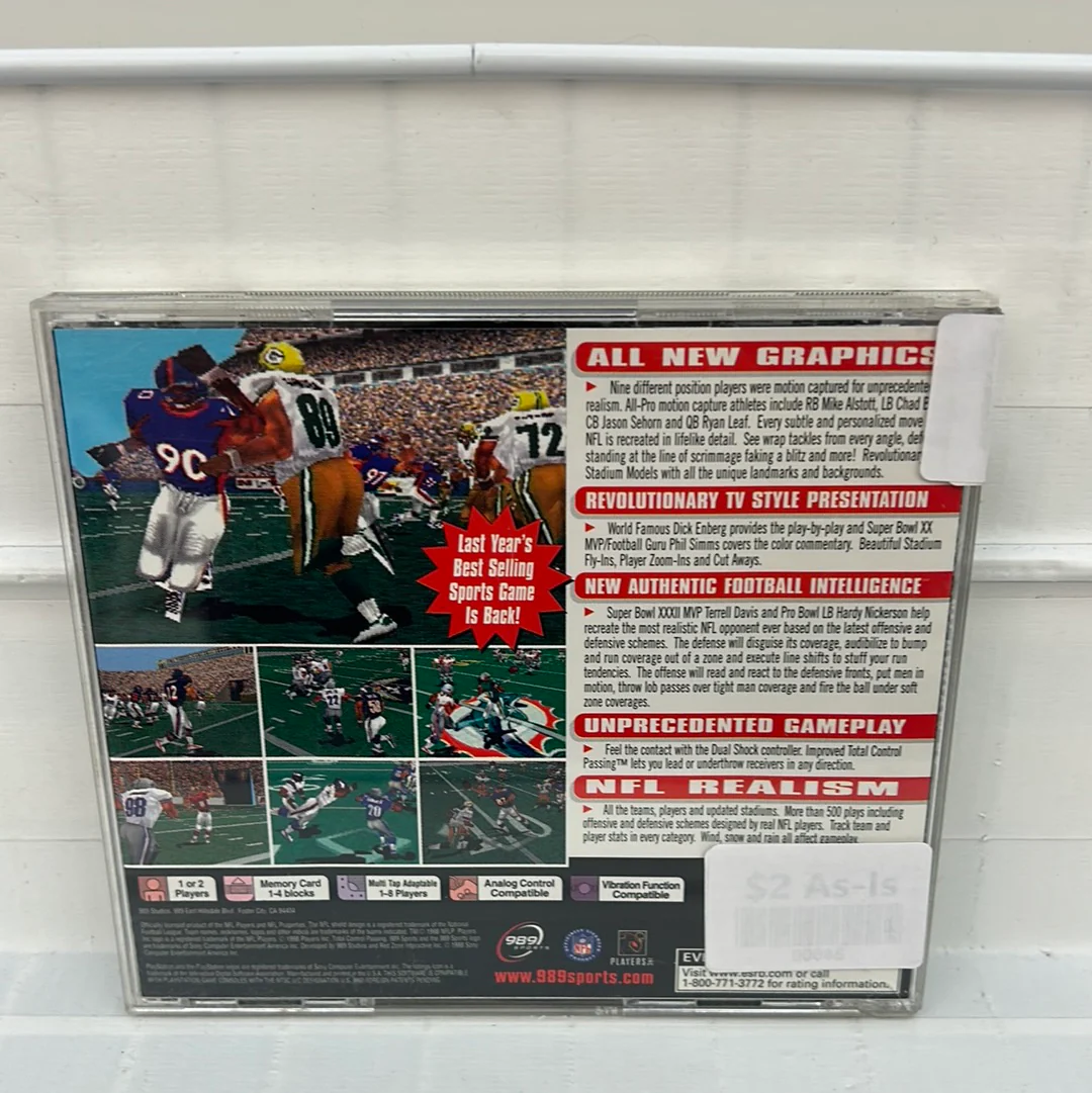 NFL GameDay 99 - Playstation - Image 2