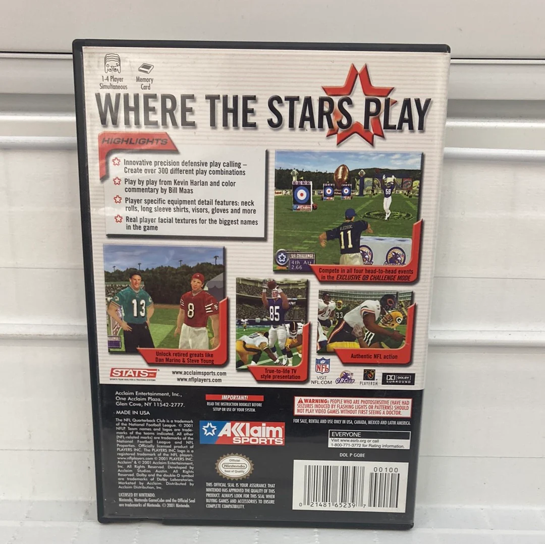 NFL QB Club 2002 - Gamecube - Image 2