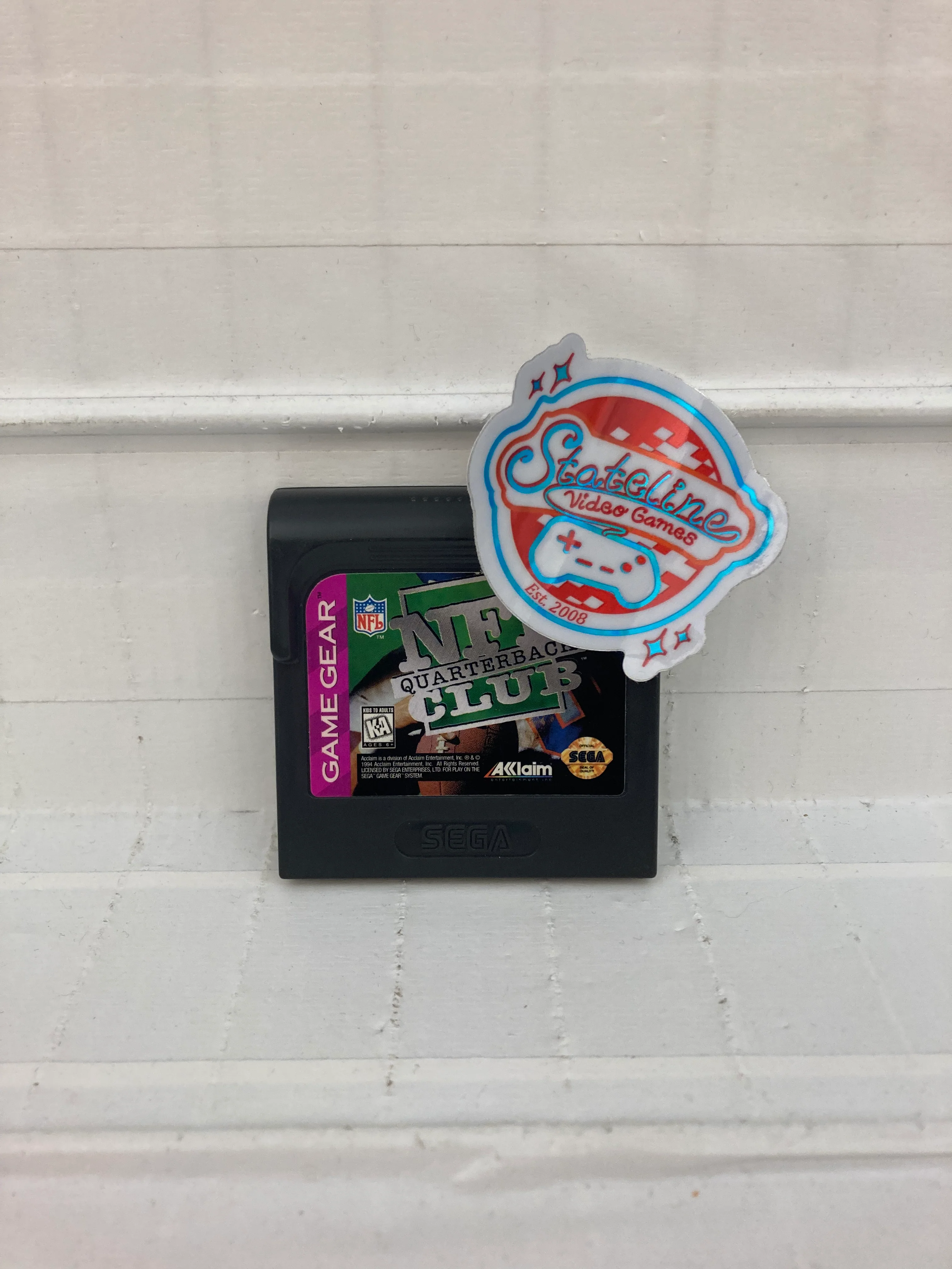 NFL Quarterback Club 95 - Sega Game Gear