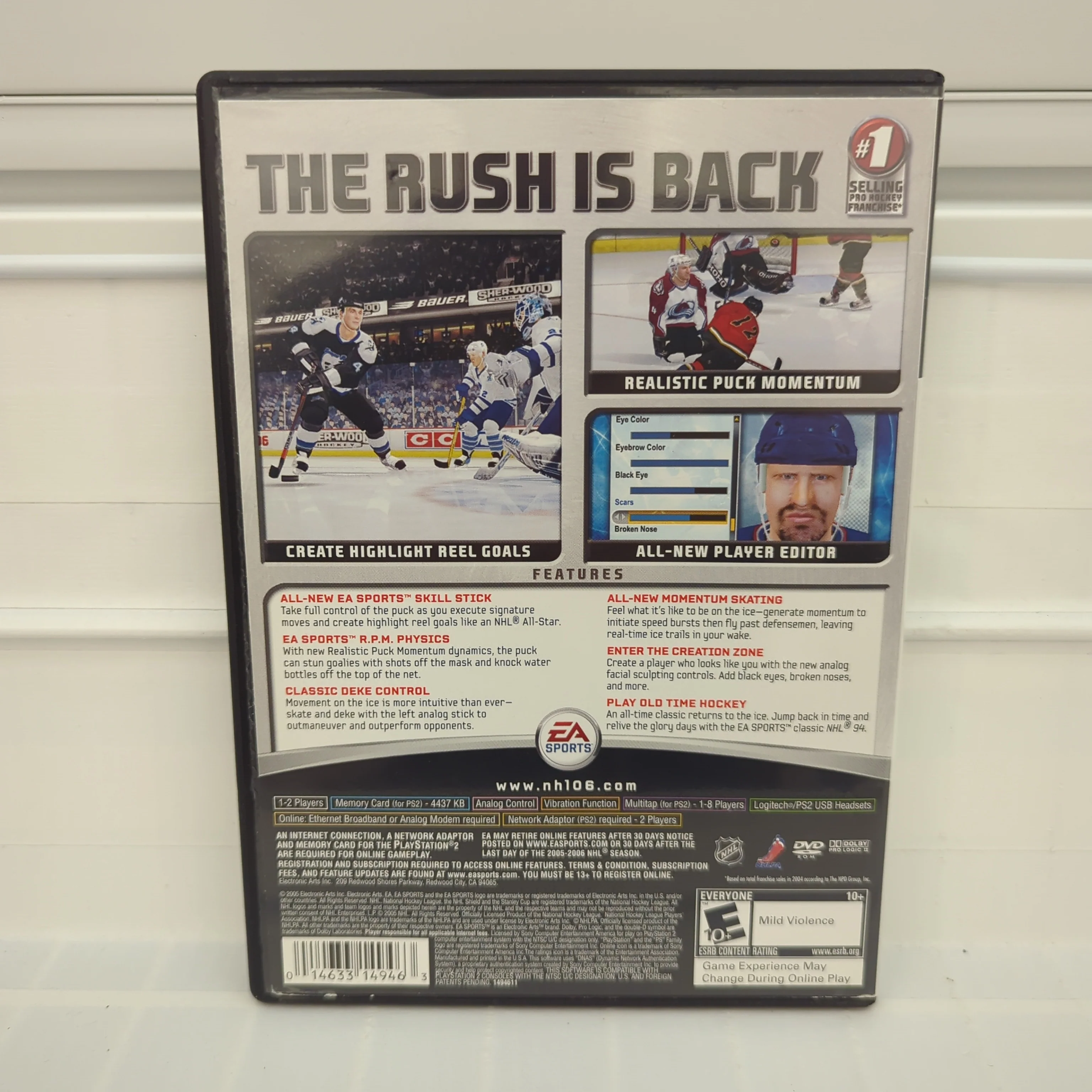 NHL 06 - Playstation 2 - Image 2