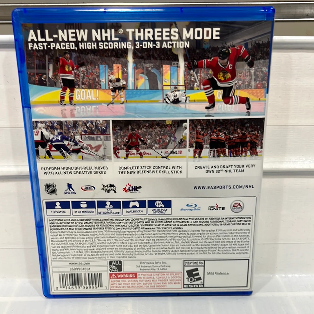 NHL 18 - Playstation 4 - Image 2