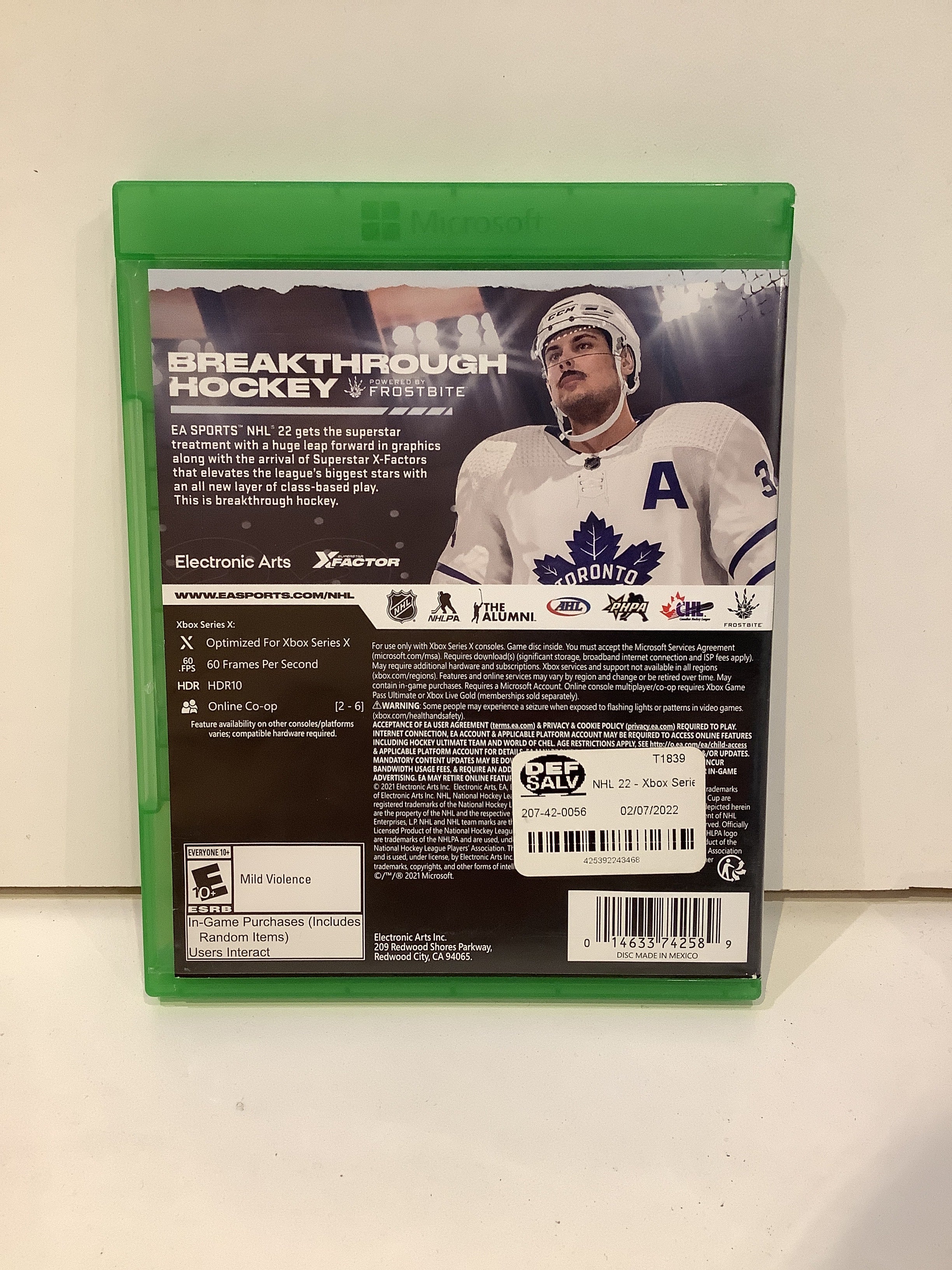 NHL 22 - Xbox Series X - Image 2