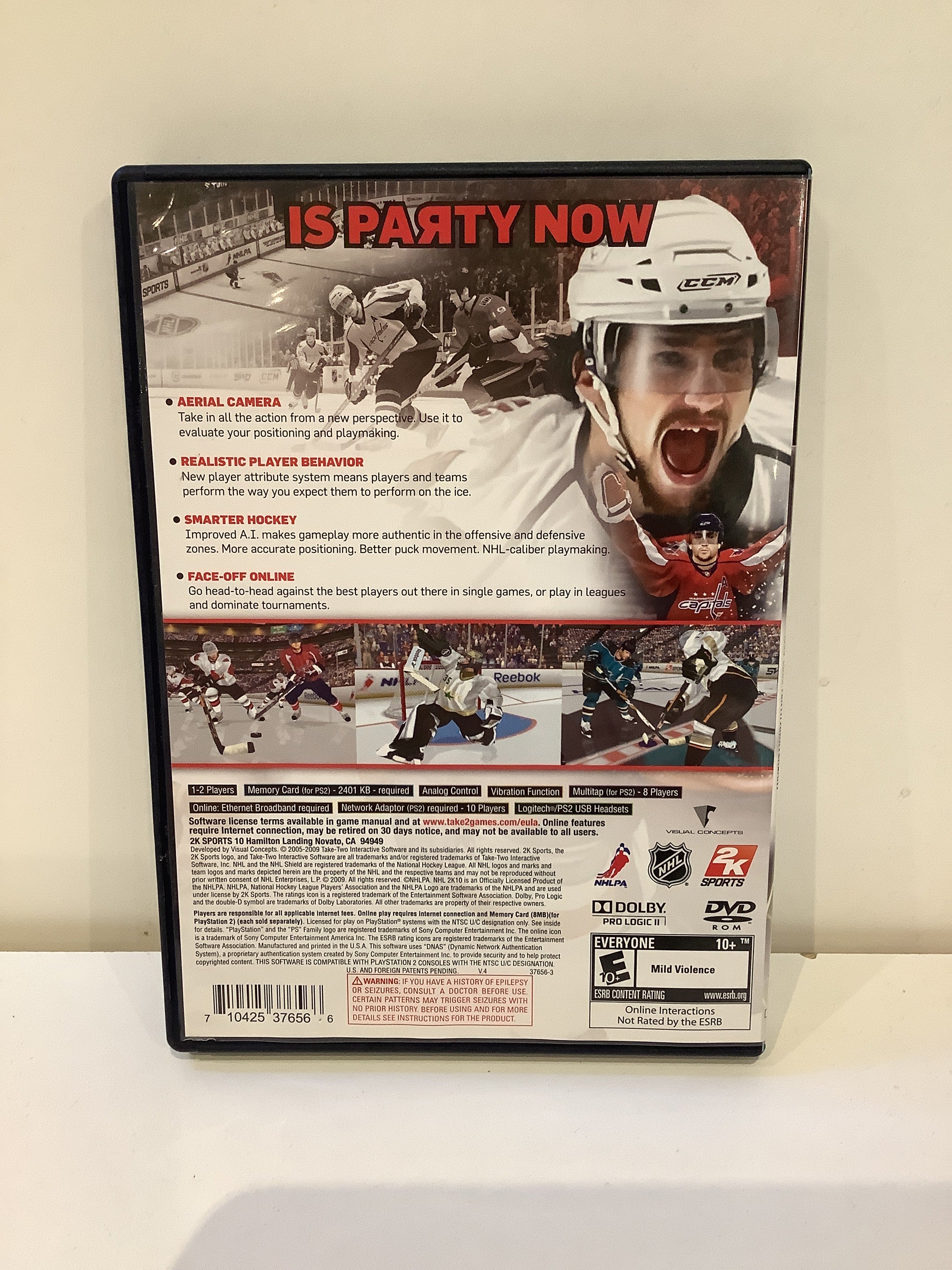 NHL 2K10 - Playstation 2 - Image 2