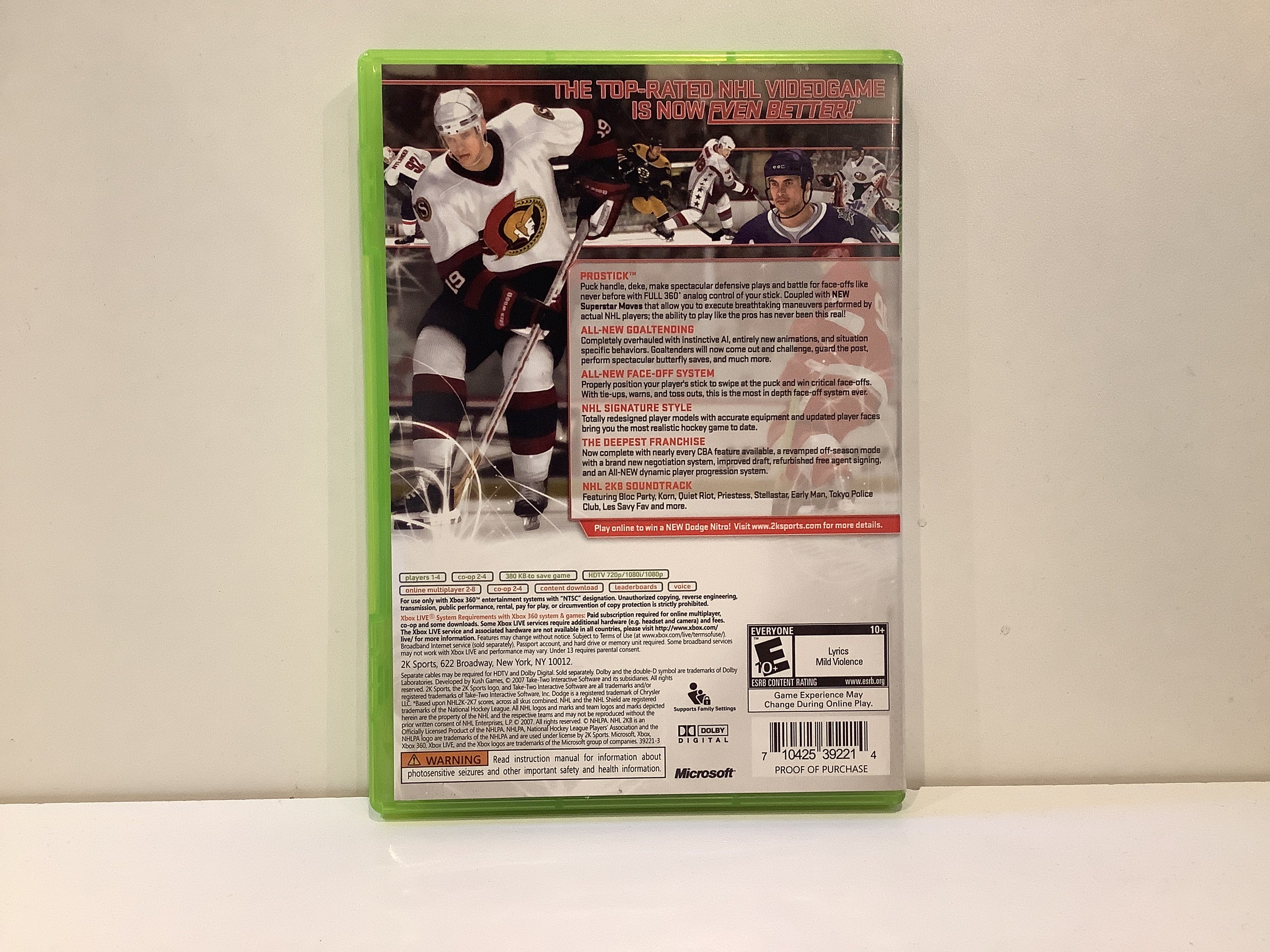 NHL 2K8 - Xbox 360 - Image 2