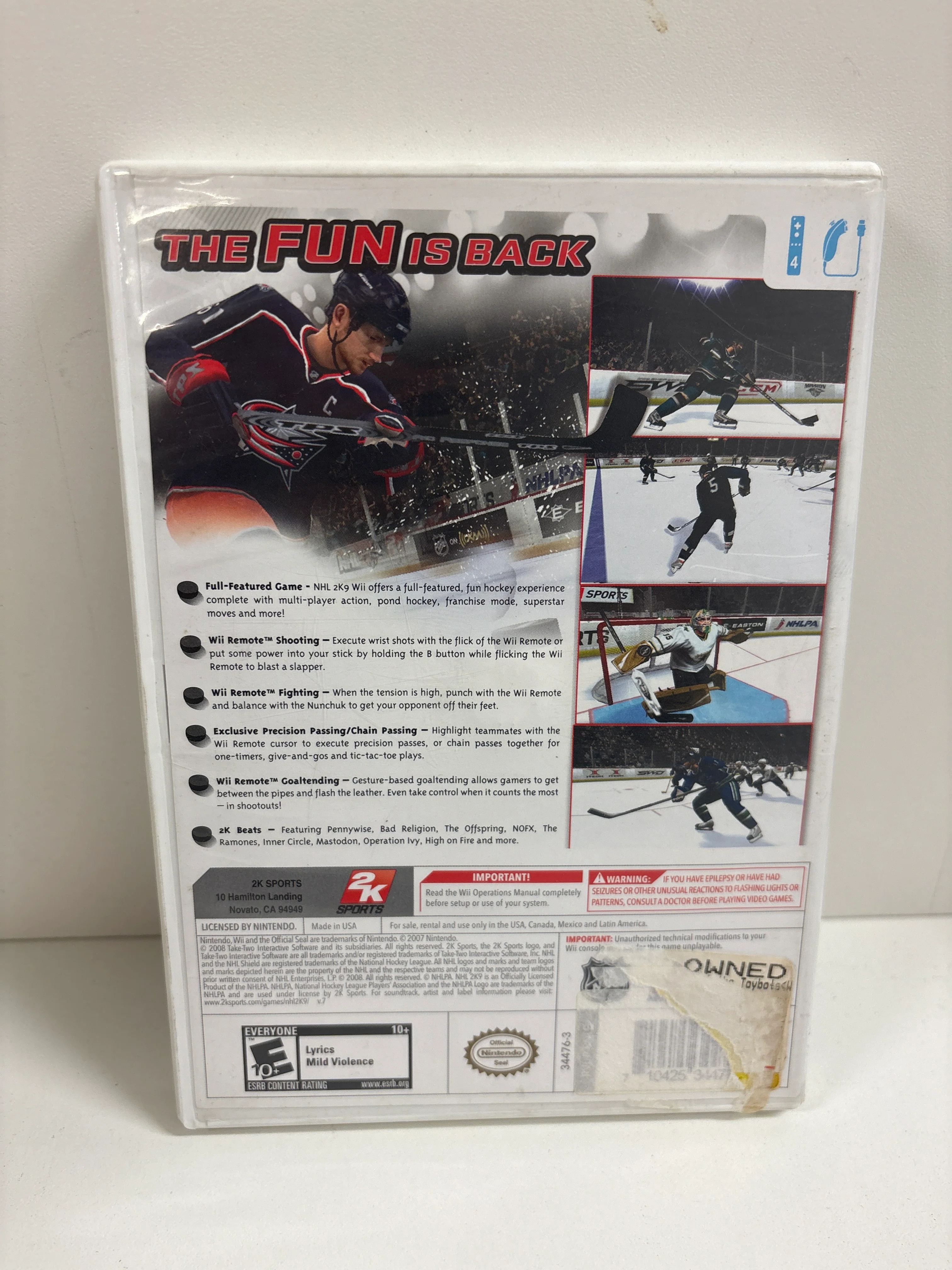 NHL 2K9 - Wii - Image 2