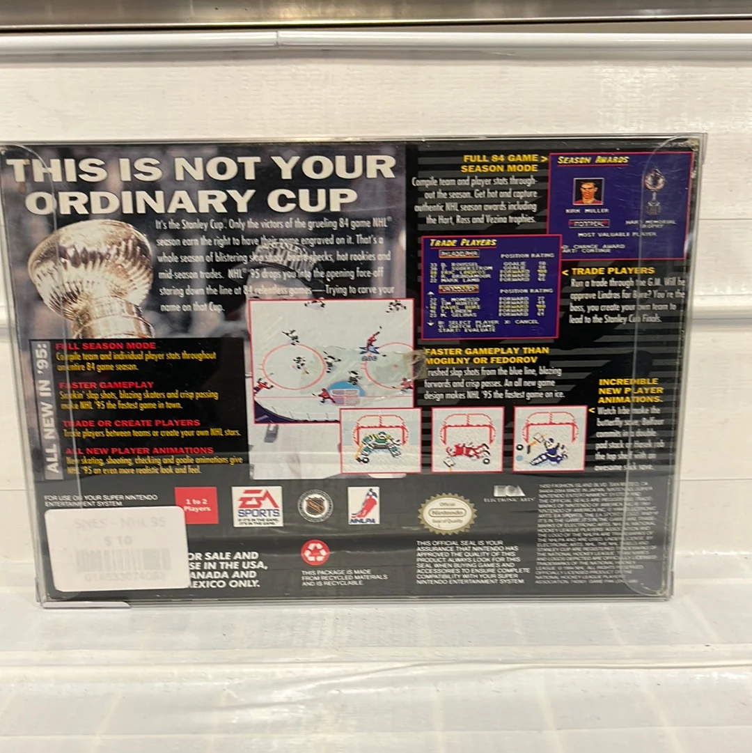 NHL 95 - Super Nintendo - Image 3