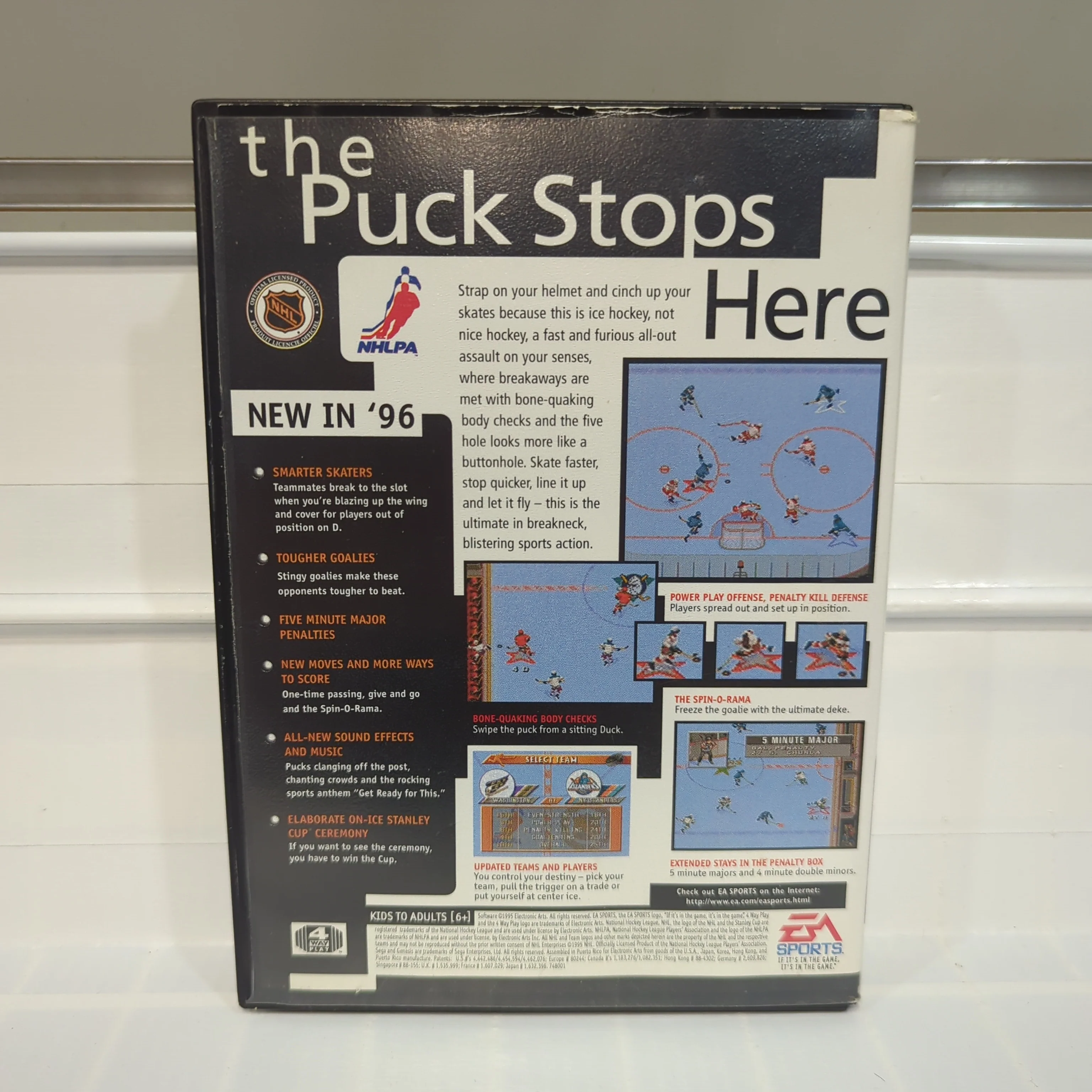 NHL 96 - Sega Genesis - Image 2