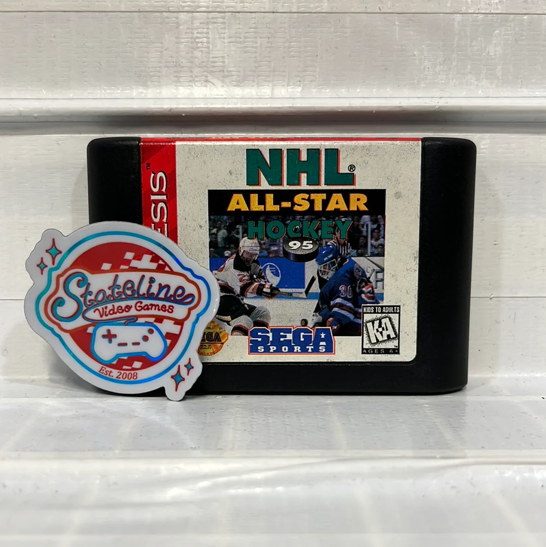 NHL All-Star Hockey 95 - Sega Genesis