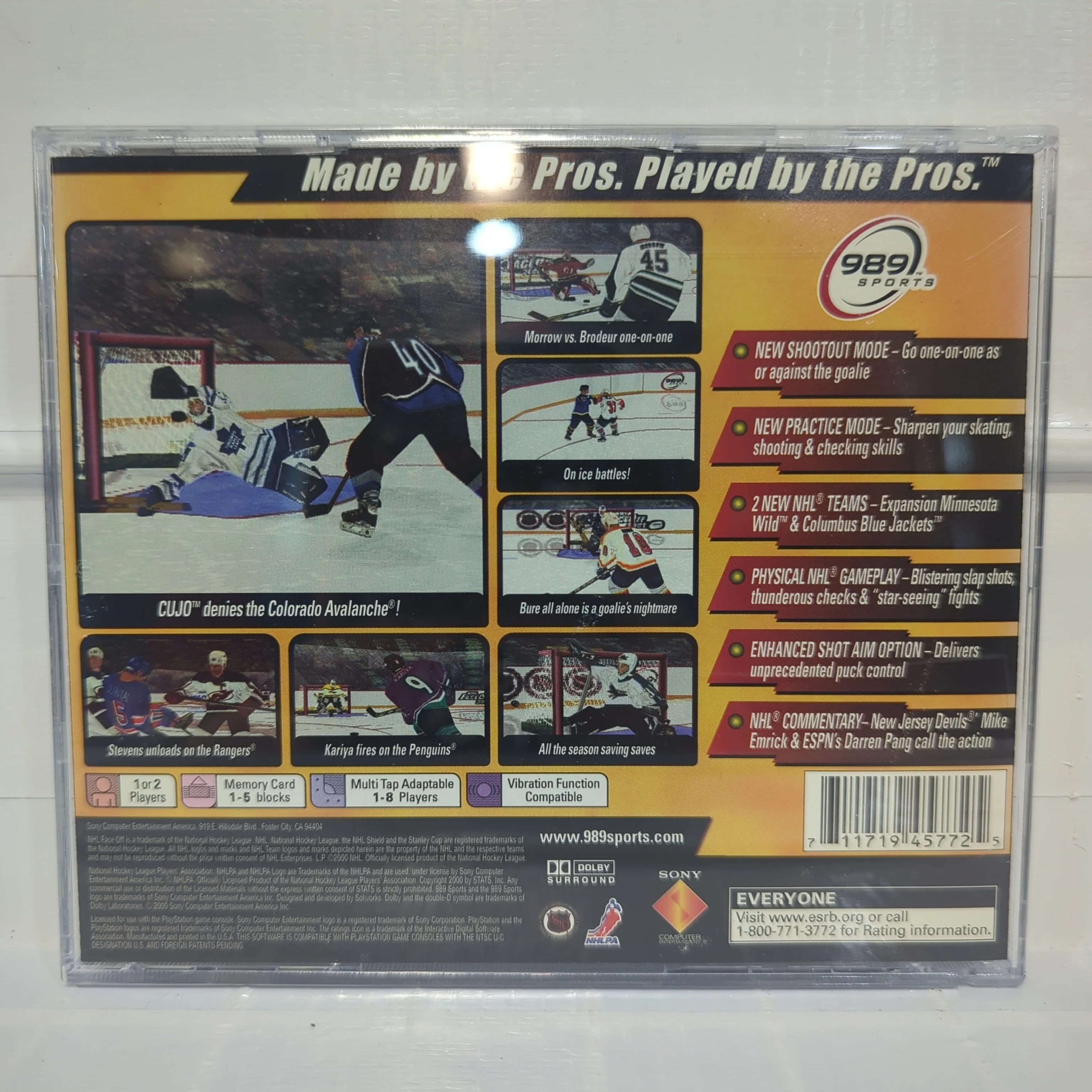 NHL FaceOff 2001 - Playstation - Image 2