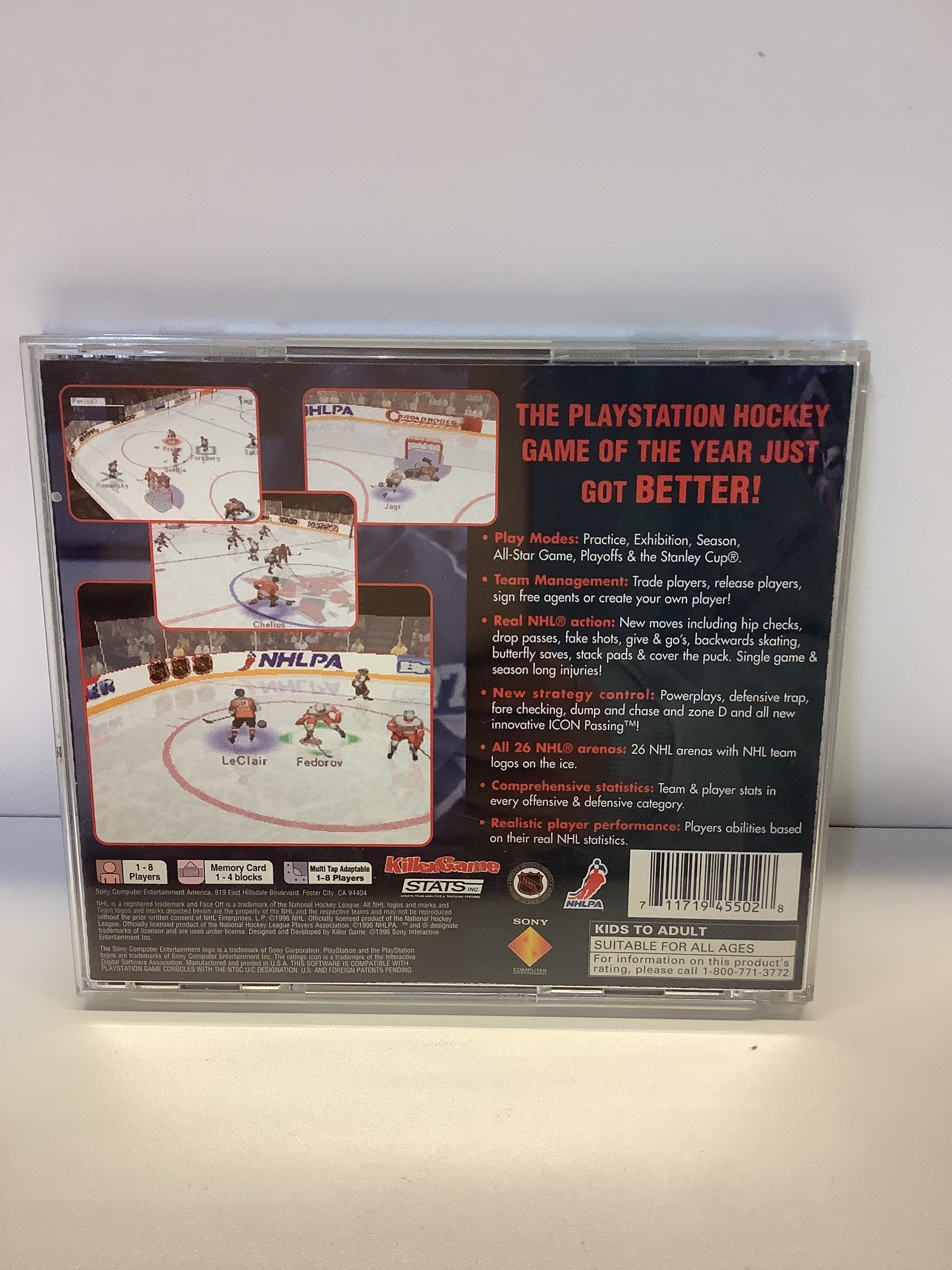 NHL FaceOff 97 - Playstation - Image 2