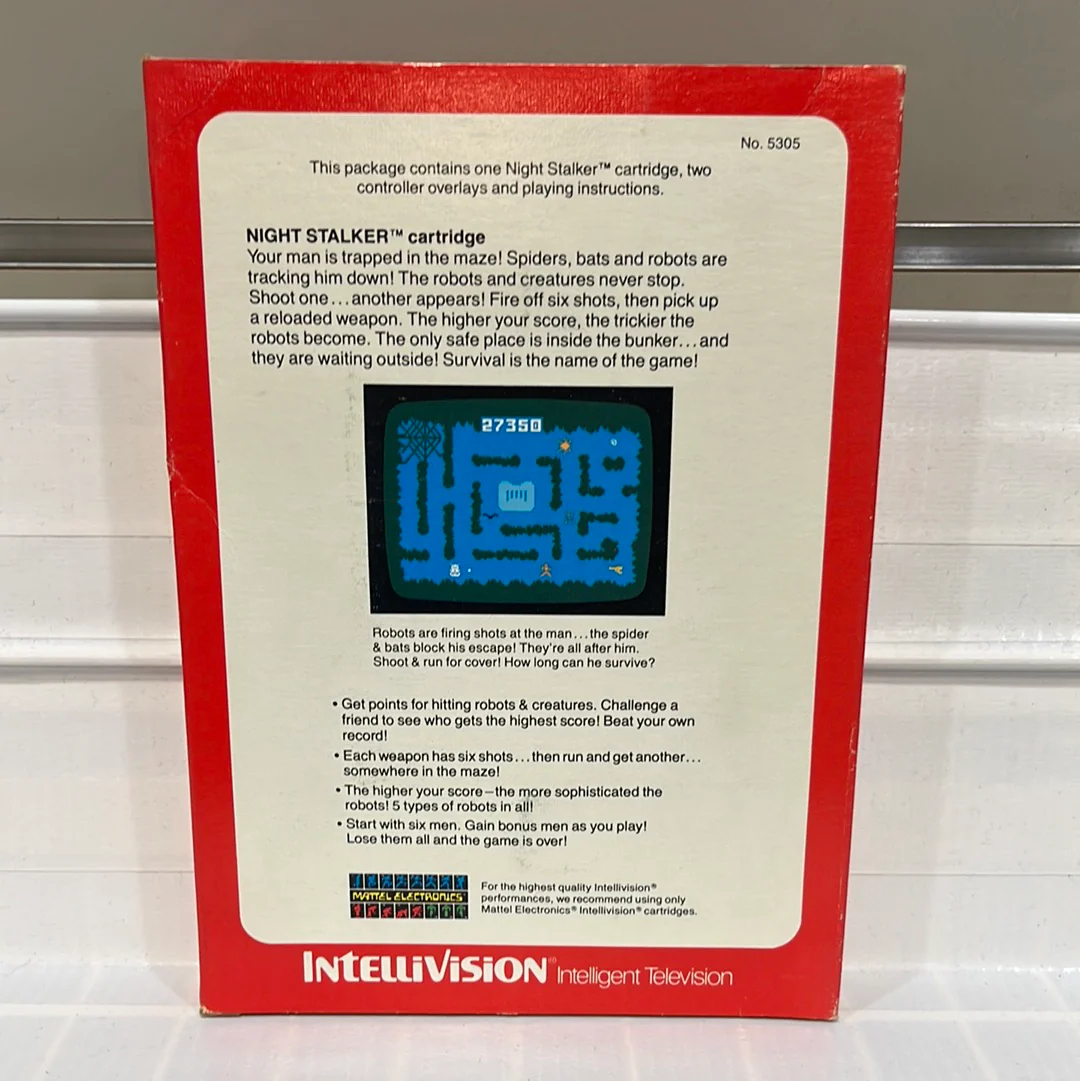 Night Stalker - Intellivision - Image 2