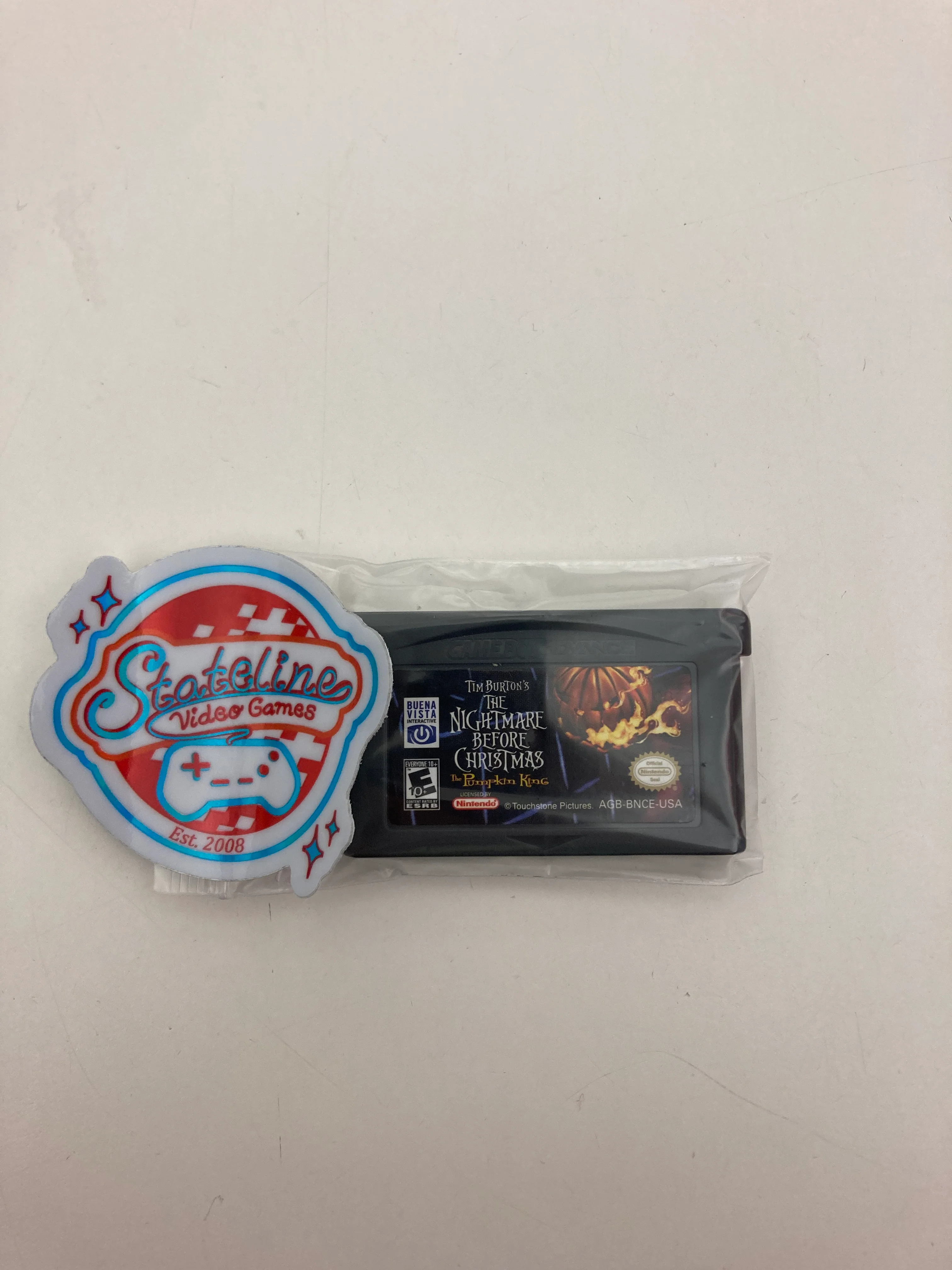 Nightmare Before Christmas: The Pumpkin King - GameBoy Advance