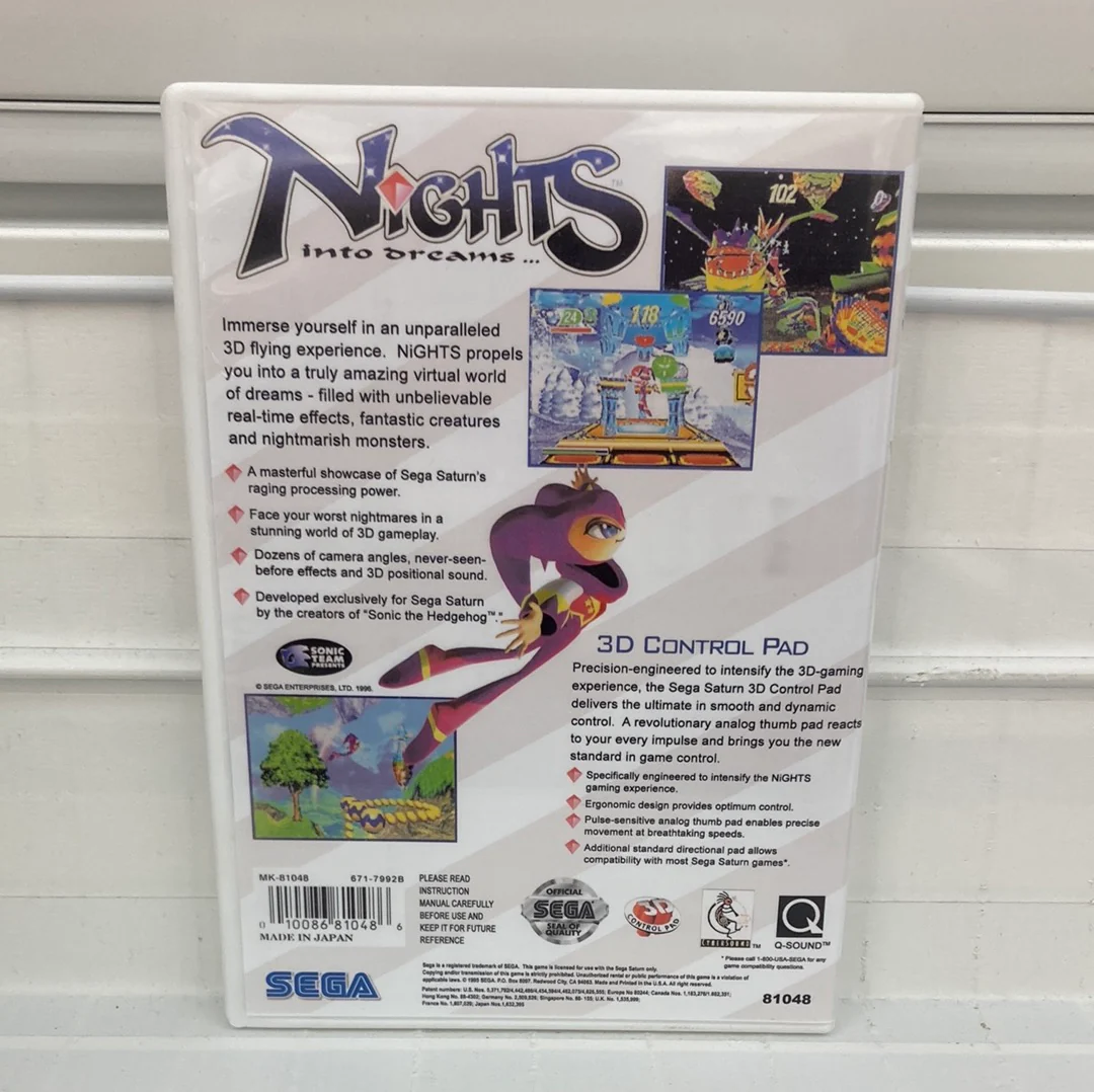 Nights into Dreams - Sega Saturn - Image 2