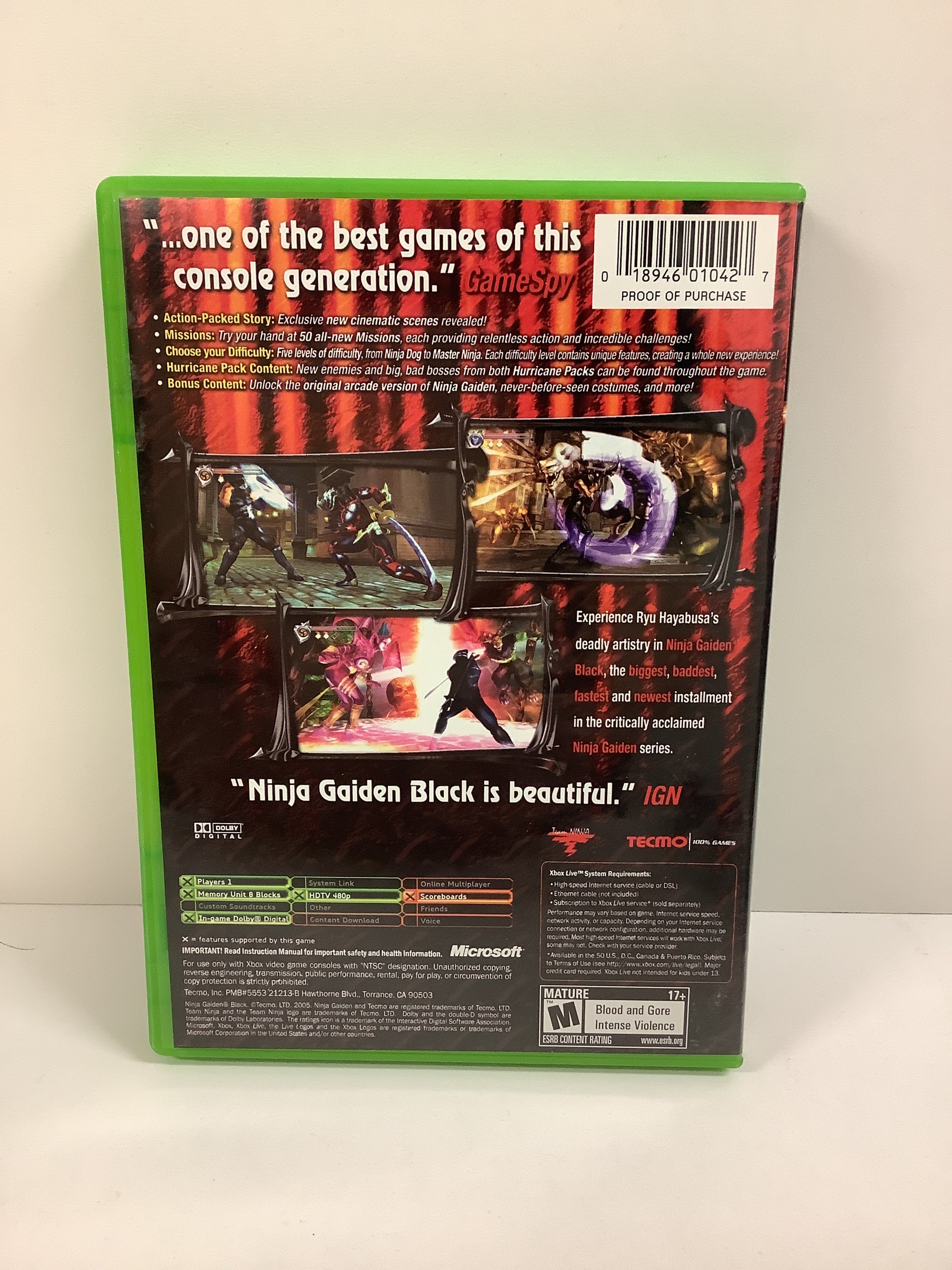 Ninja Gaiden Black - Xbox - Image 2