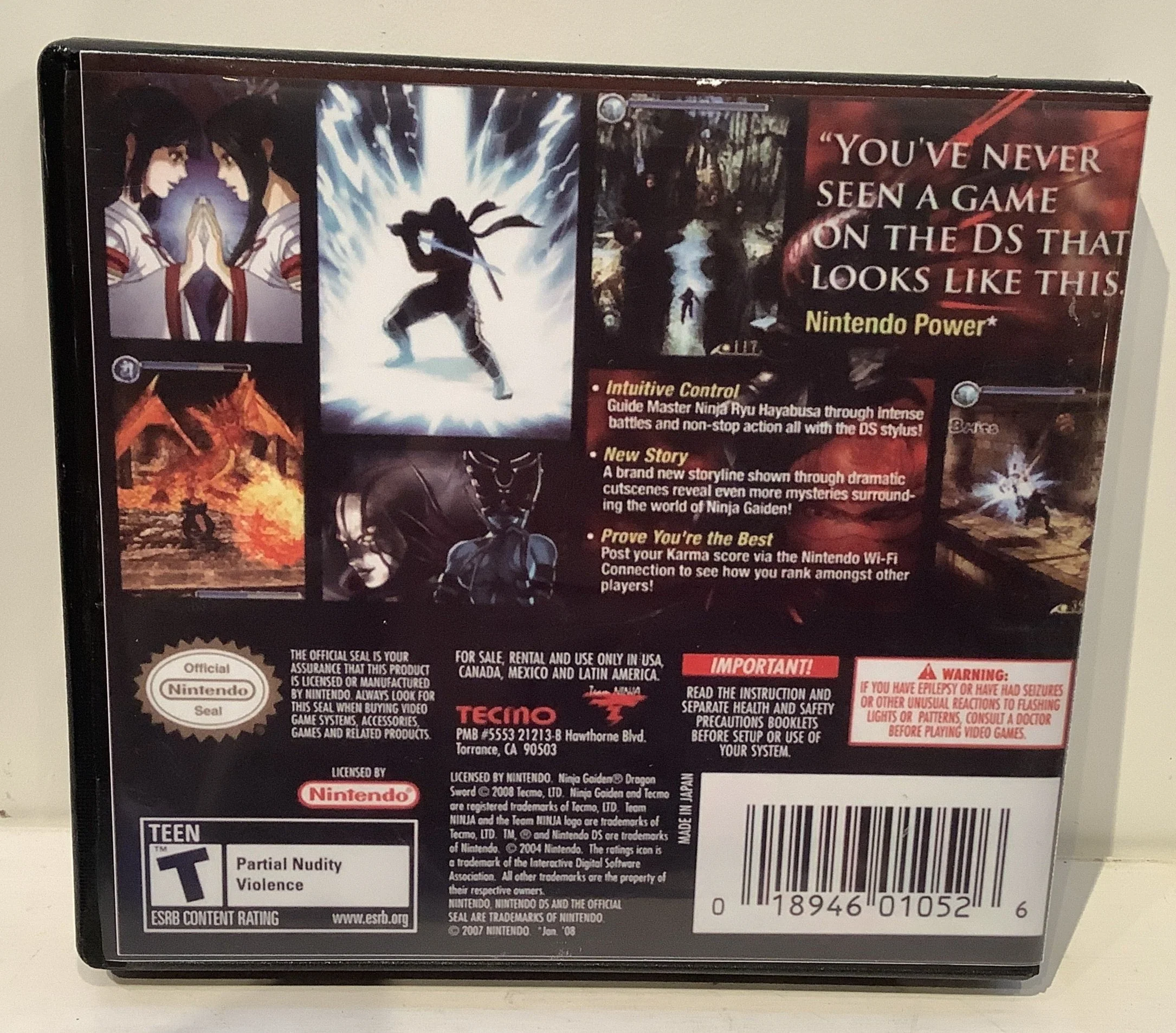 Ninja Gaiden: Dragon Sword - Nintendo DS - Image 2
