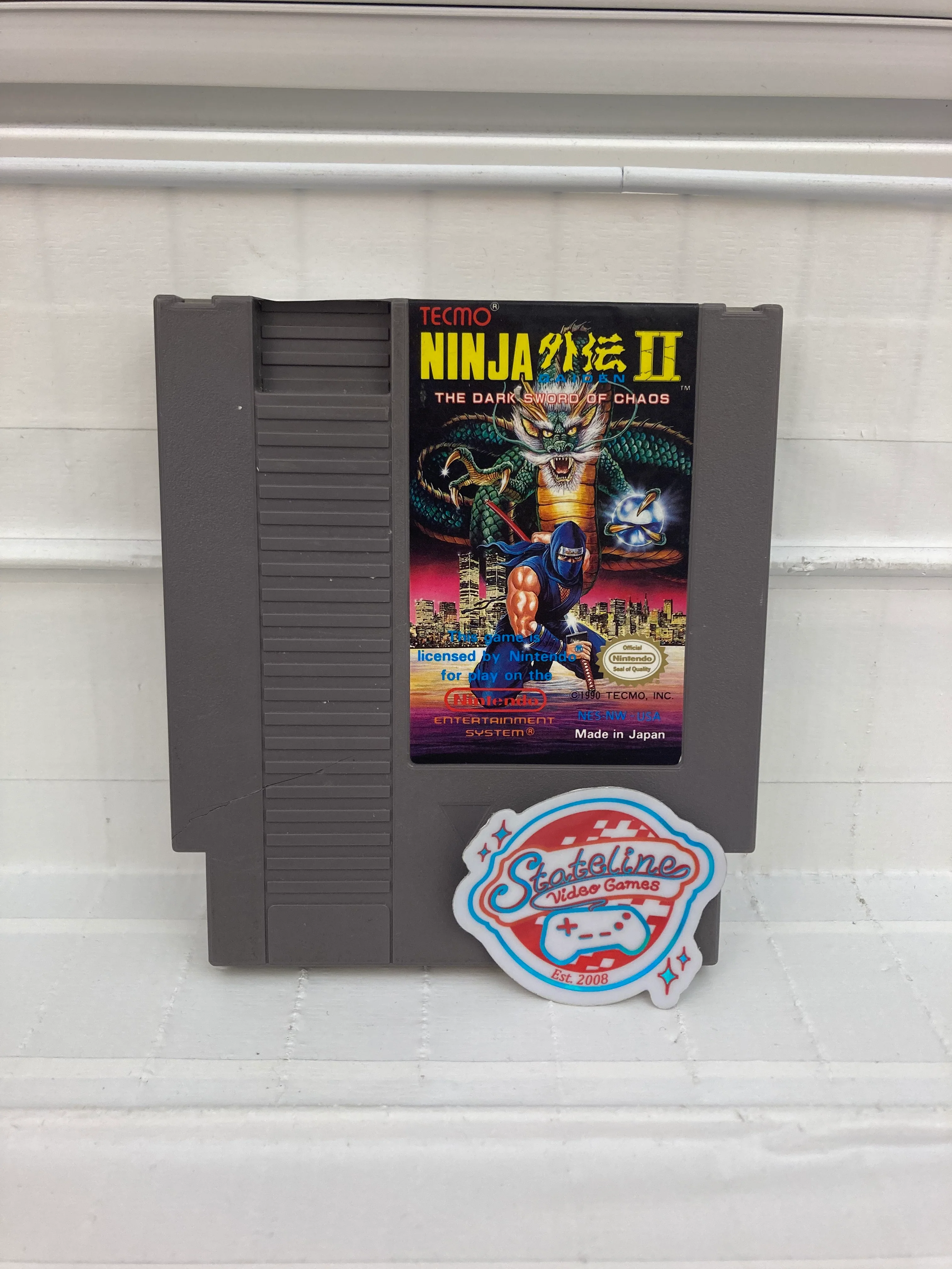 Ninja Gaiden II The Dark Sword of Chaos - NES - Image 2