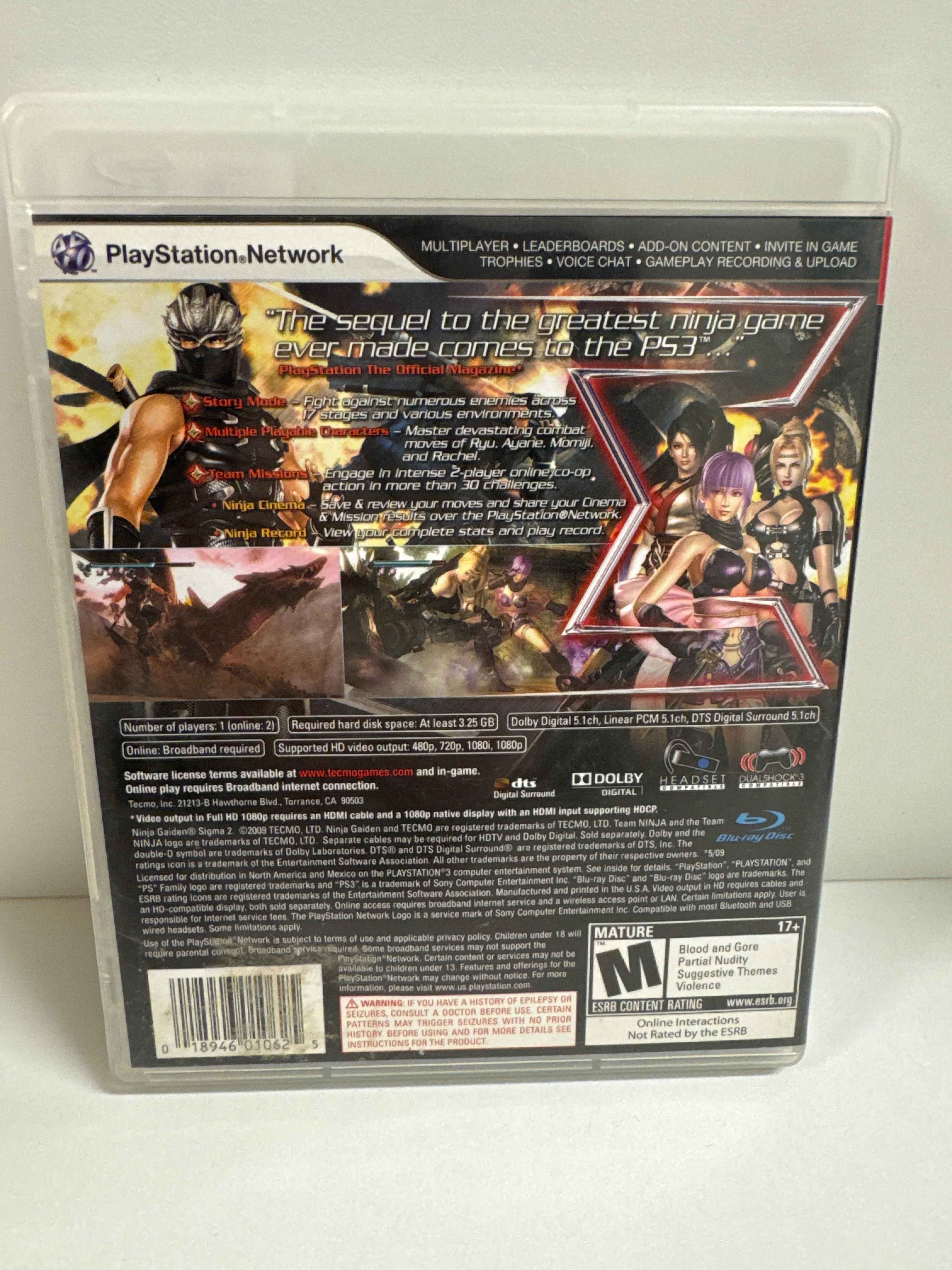 Ninja Gaiden Sigma 2 - Playstation 3 - Image 2