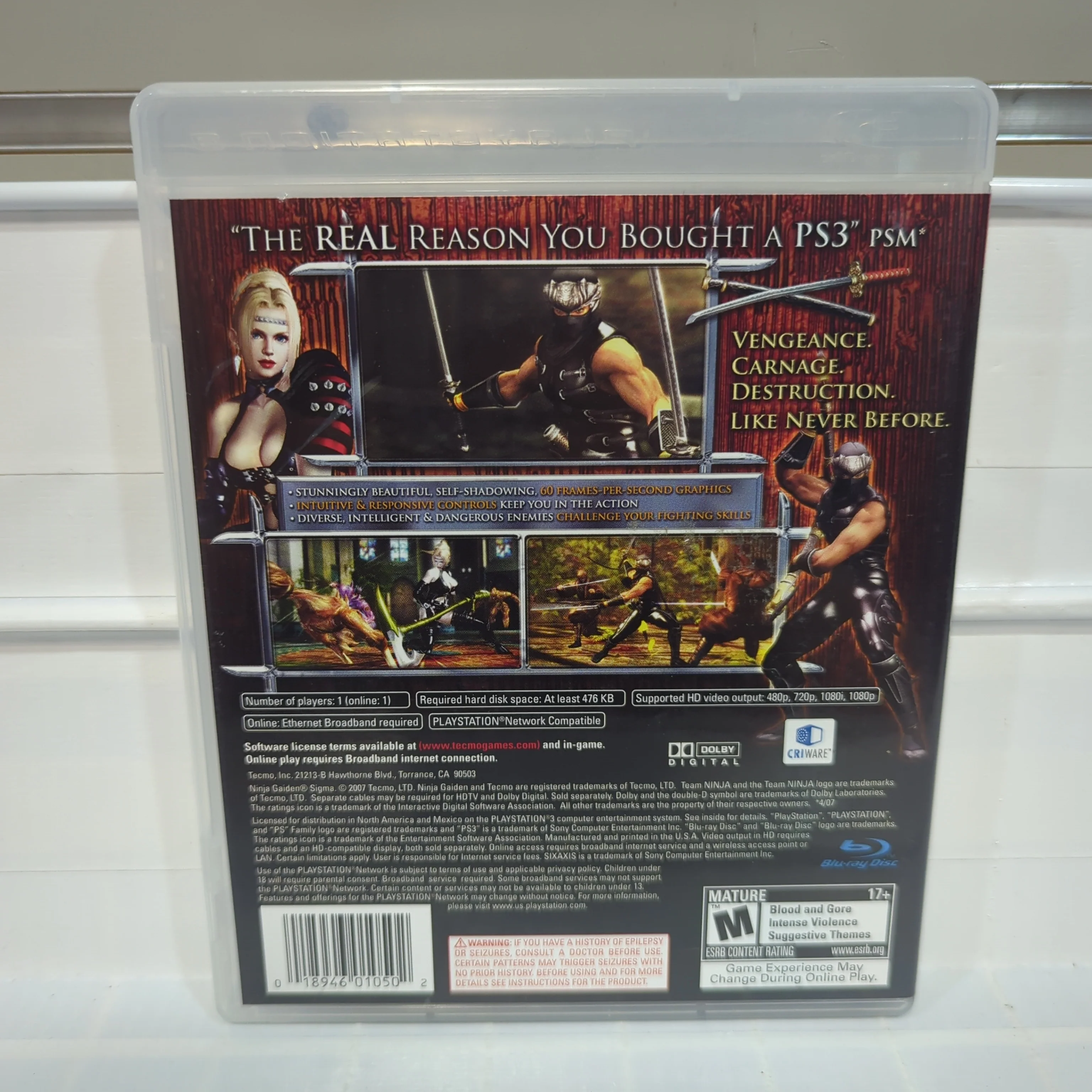 Ninja Gaiden Sigma - Playstation 3 - Image 2