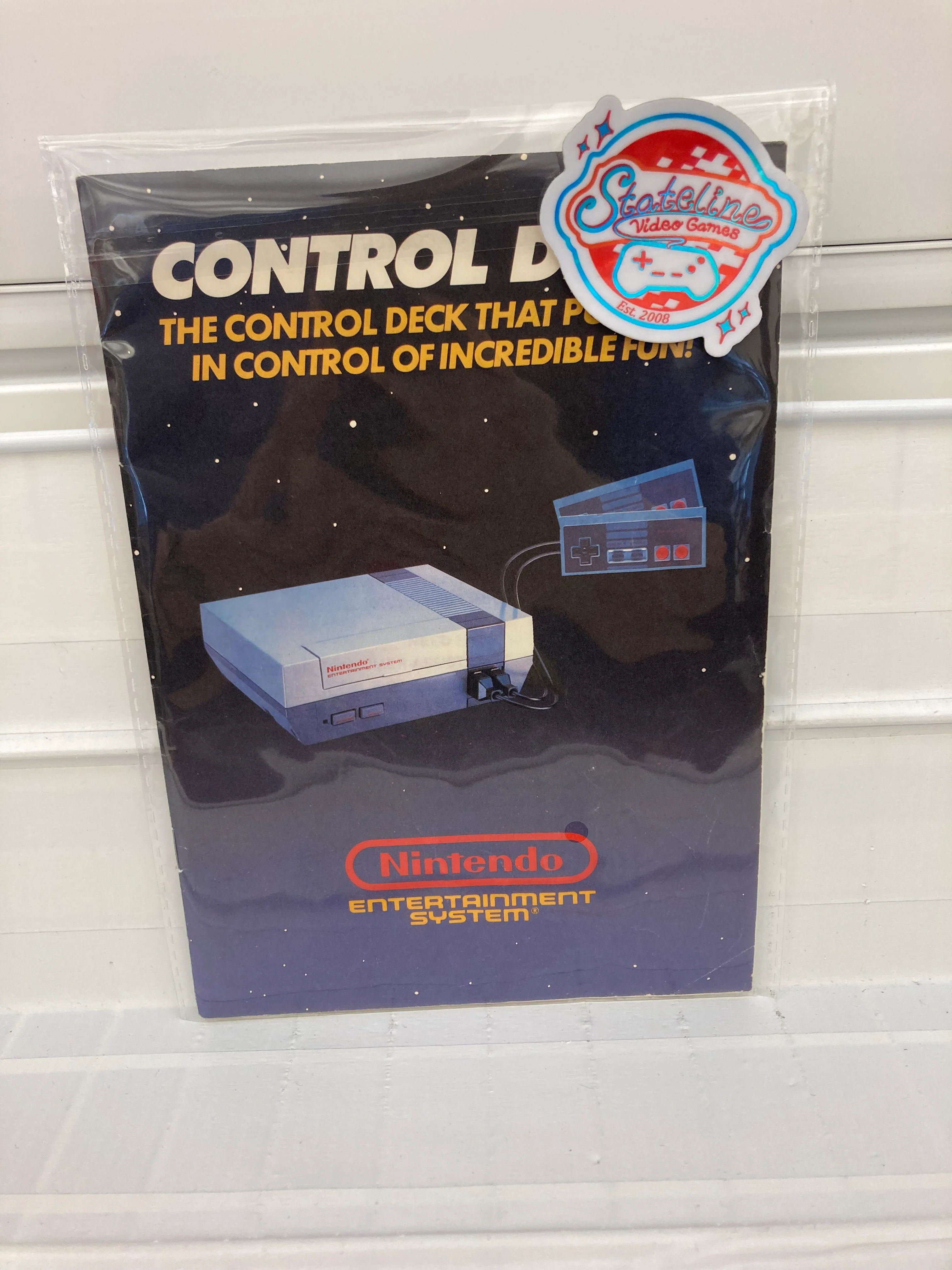 Nintendo NES Console Manual - NES - Image 2