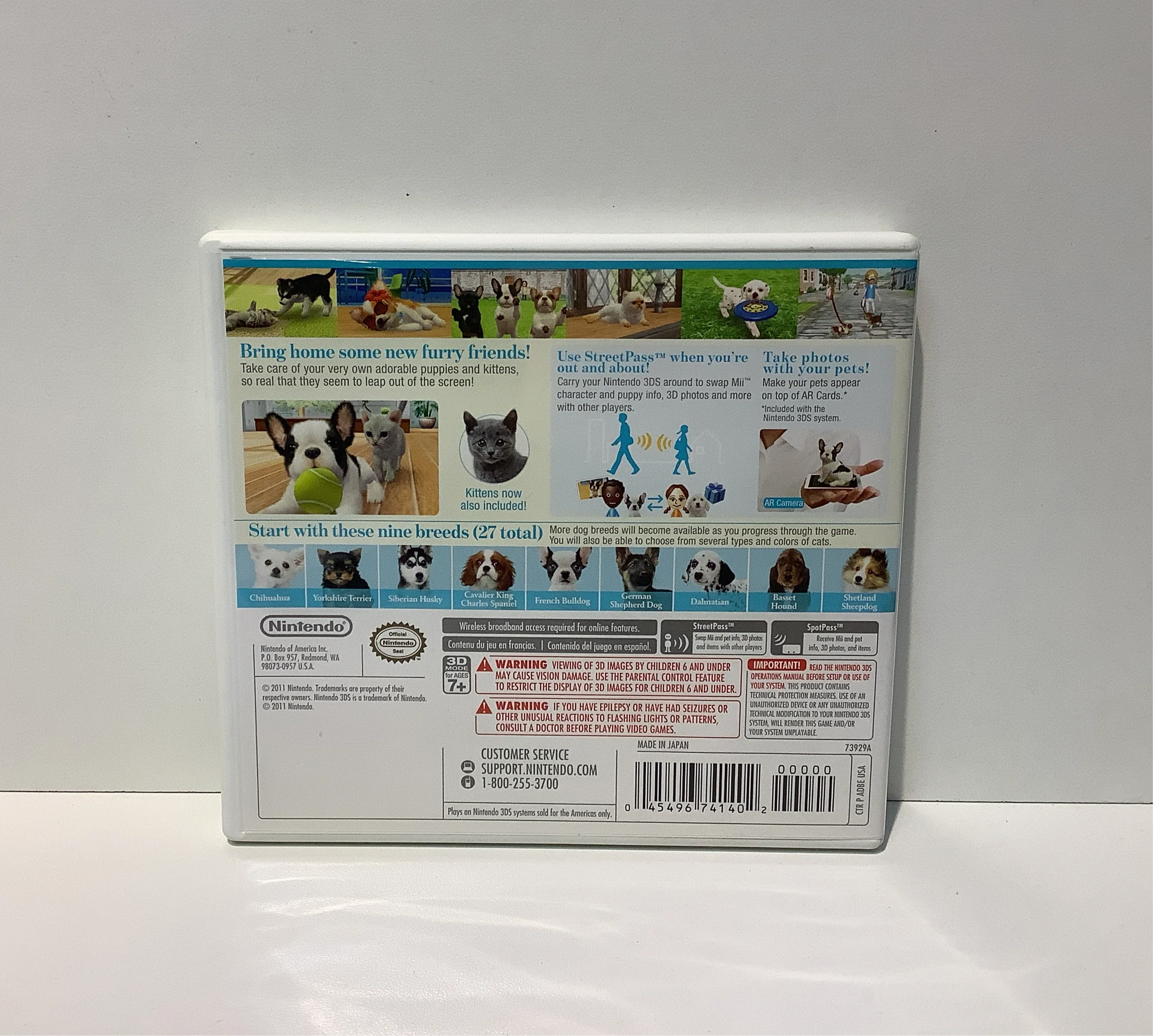 Nintendogs + Cats: French Bulldog & New Friends - Nintendo 3DS - Image 2