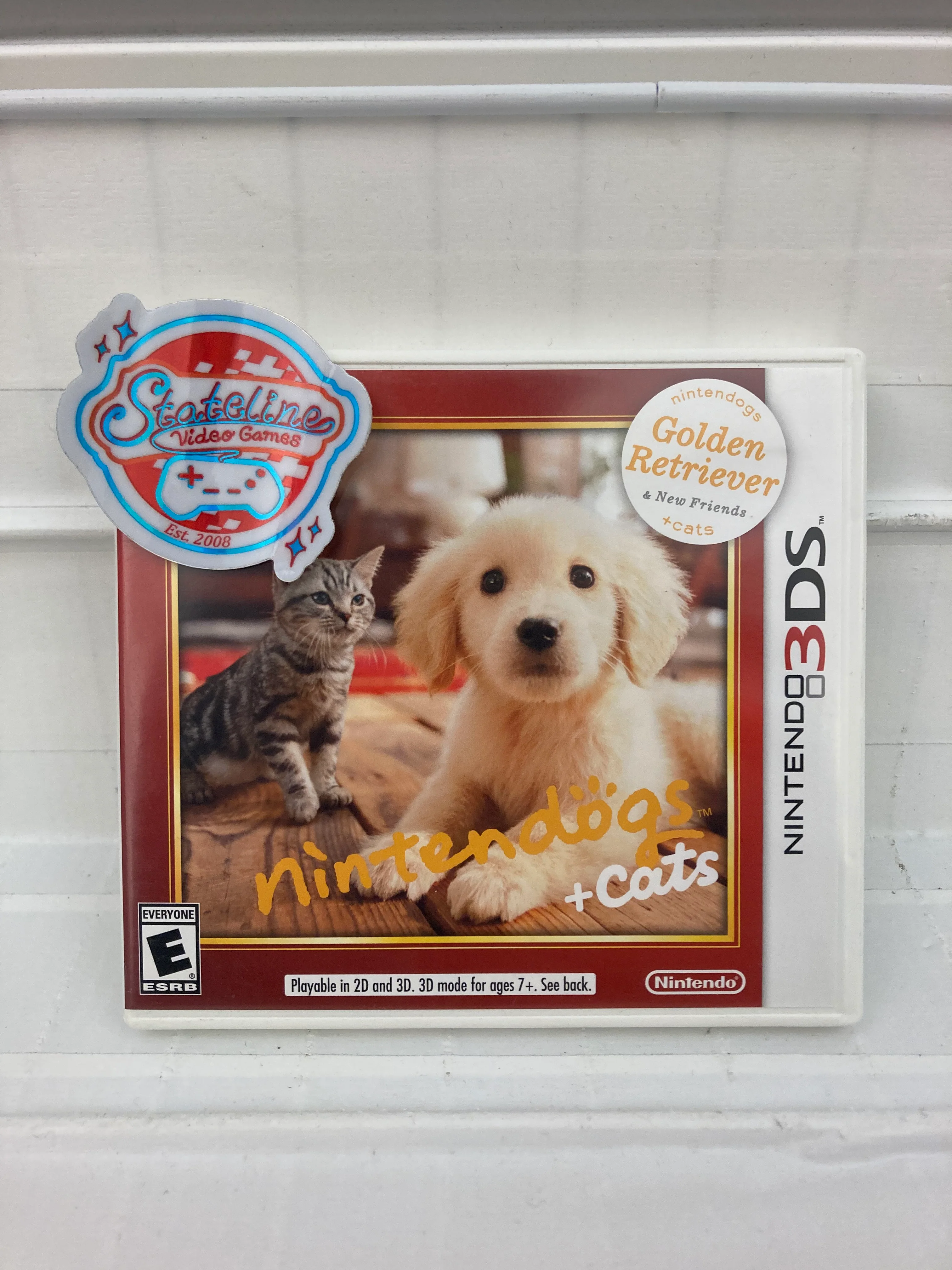 Nintendogs + Cats: Golden Retriever & New Friends - Nintendo 3DS