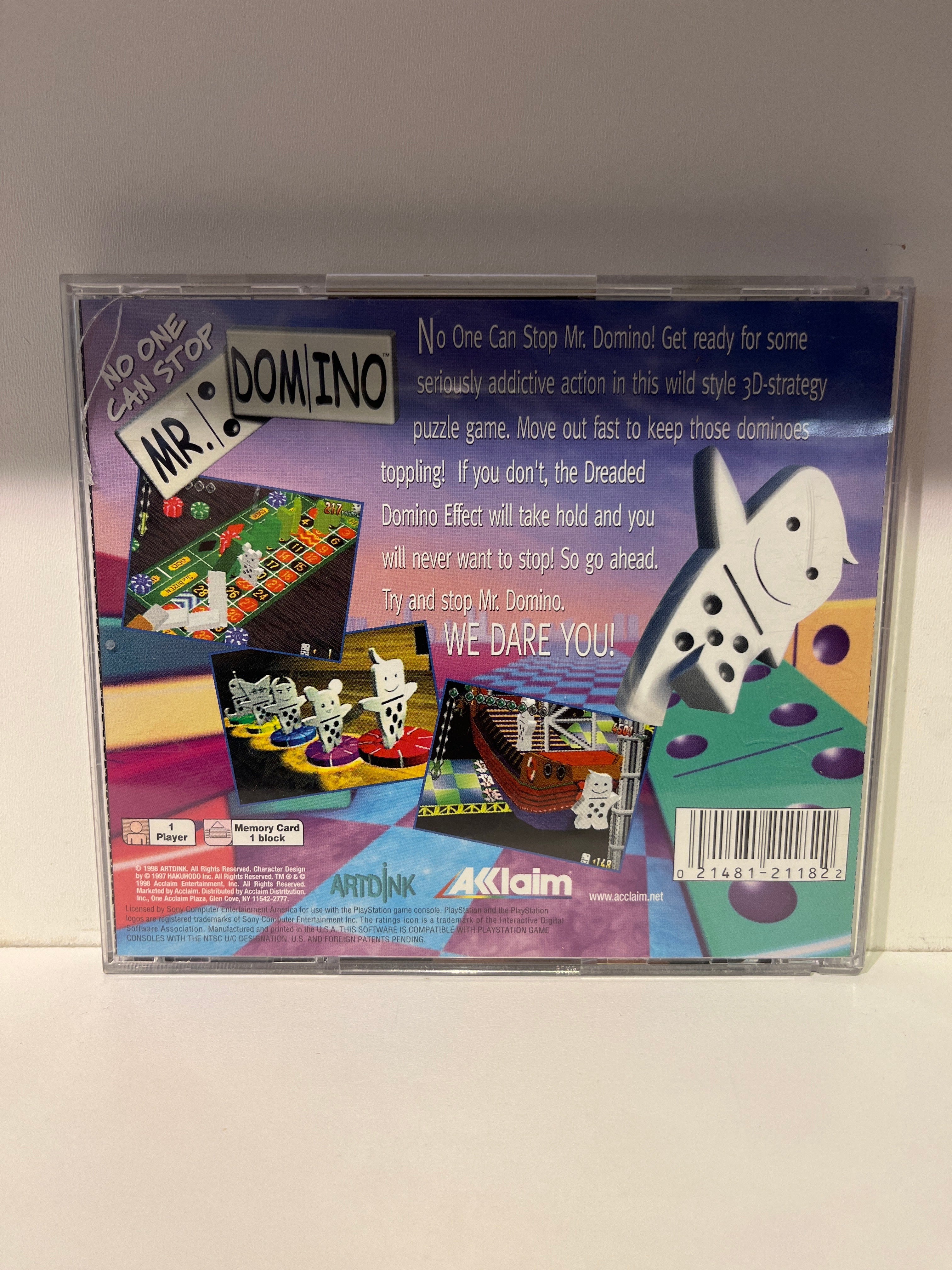 No One Can Stop Mr. Domino - Playstation - Image 2