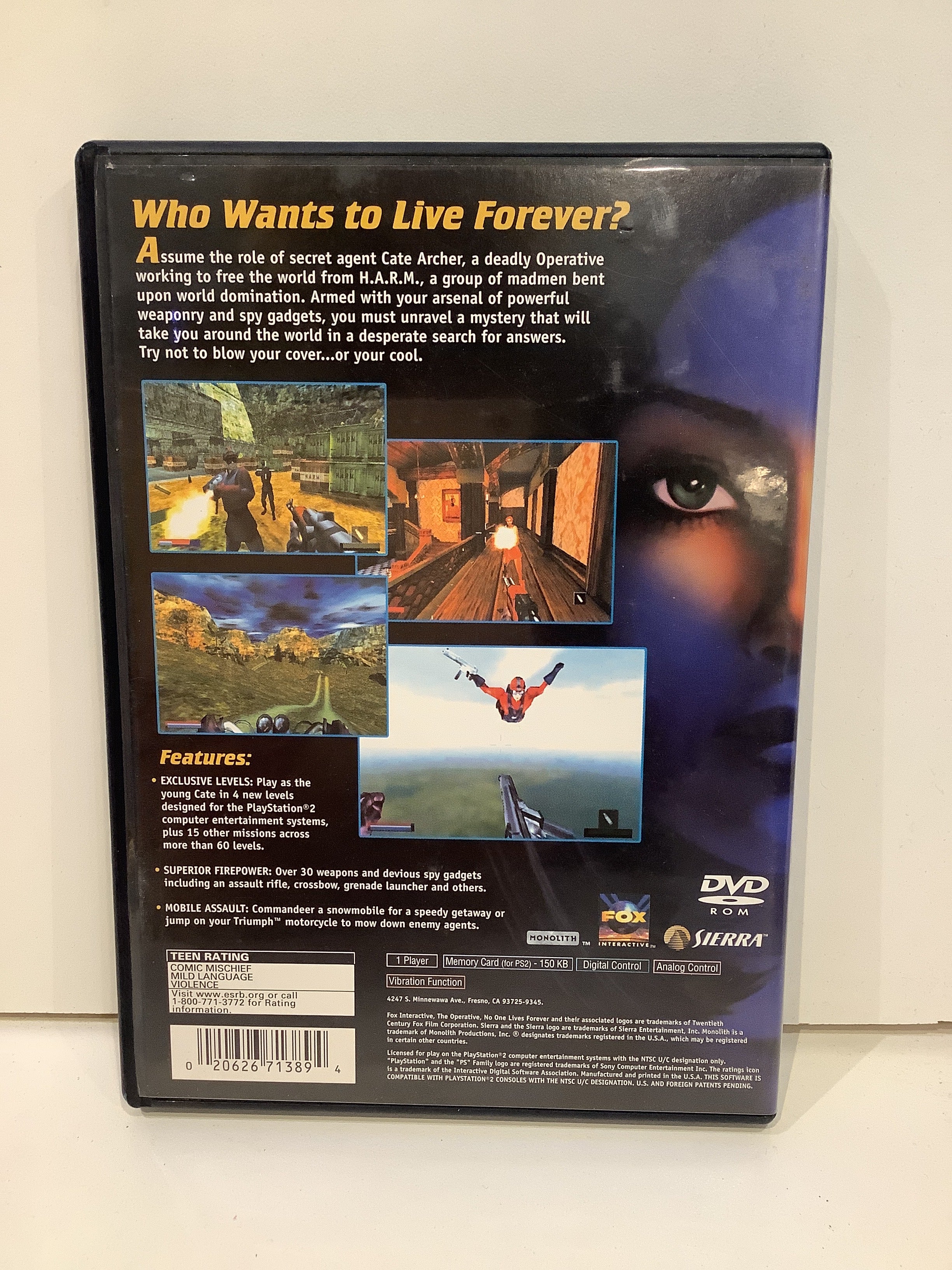 No One Lives Forever - Playstation 2 - Image 2