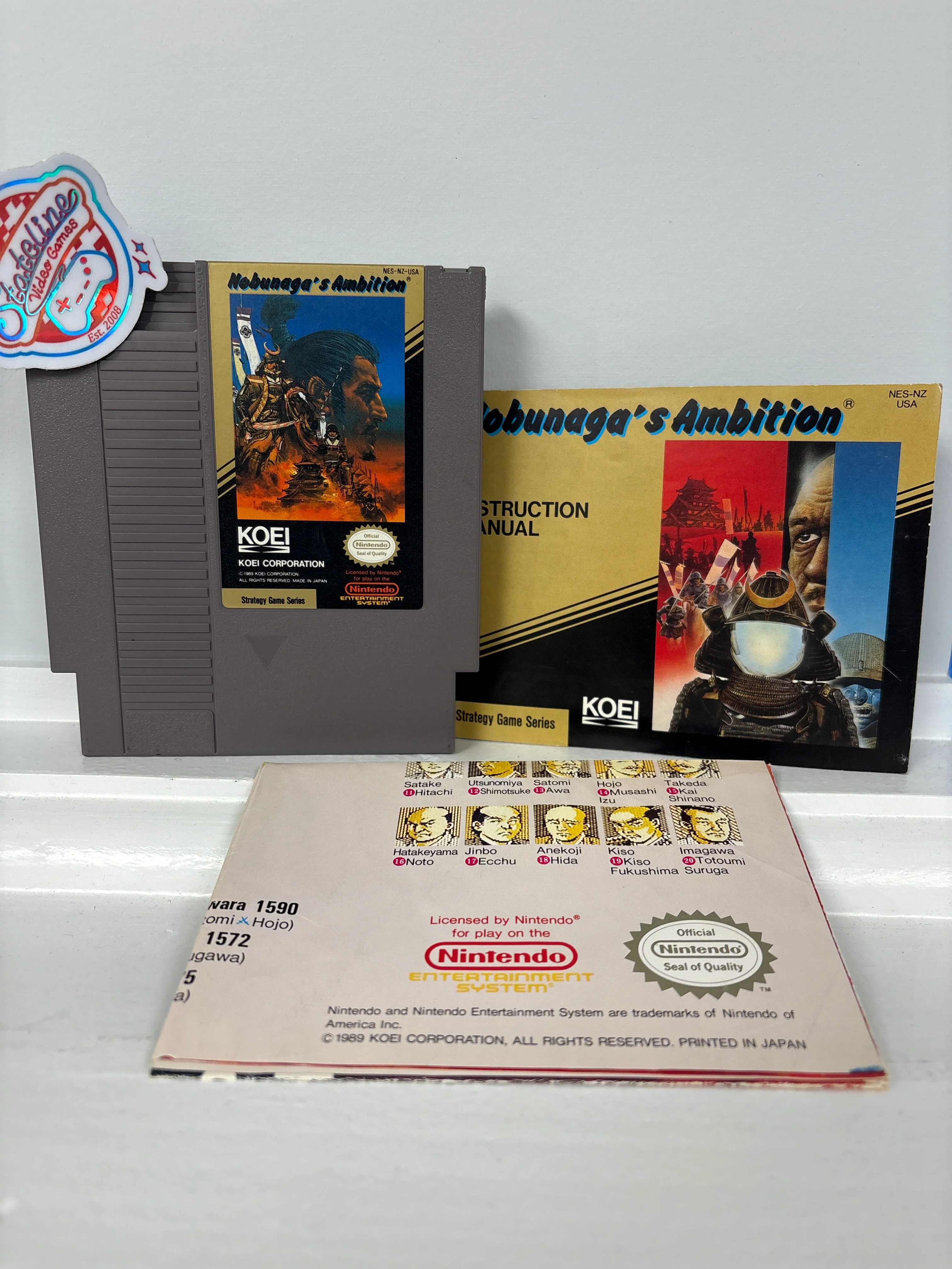 Nobunaga's Ambition - NES